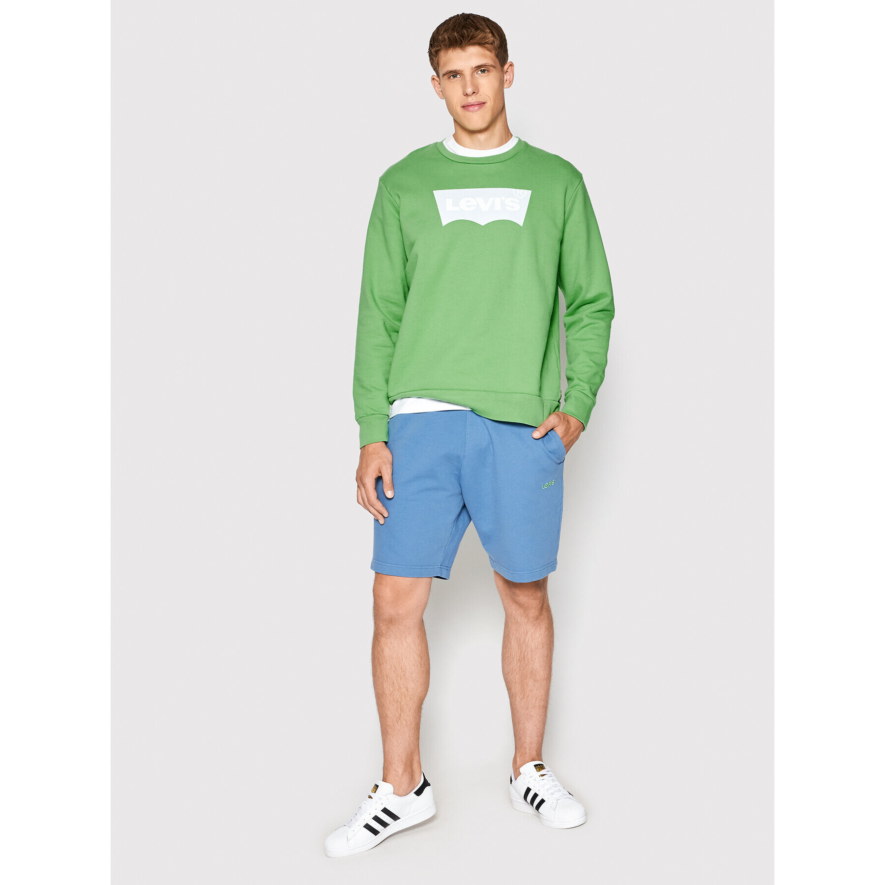 Levi's® Bluză Graphic 38423-0014 Verde Regular Fit - Pled.ro