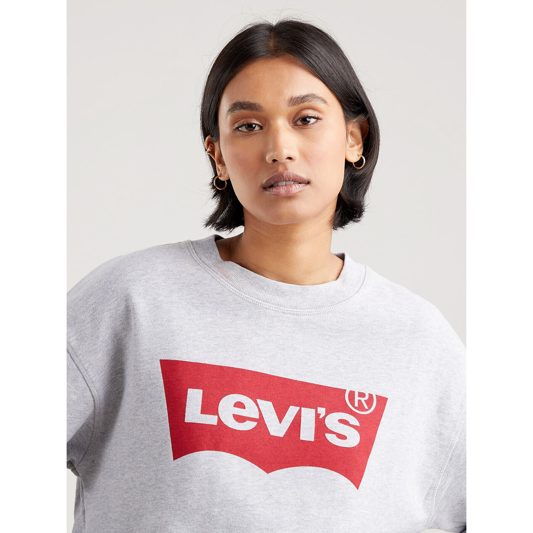 Levi's® Bluză Graphic Standard 186860012 Gri Loose Fit - Pled.ro