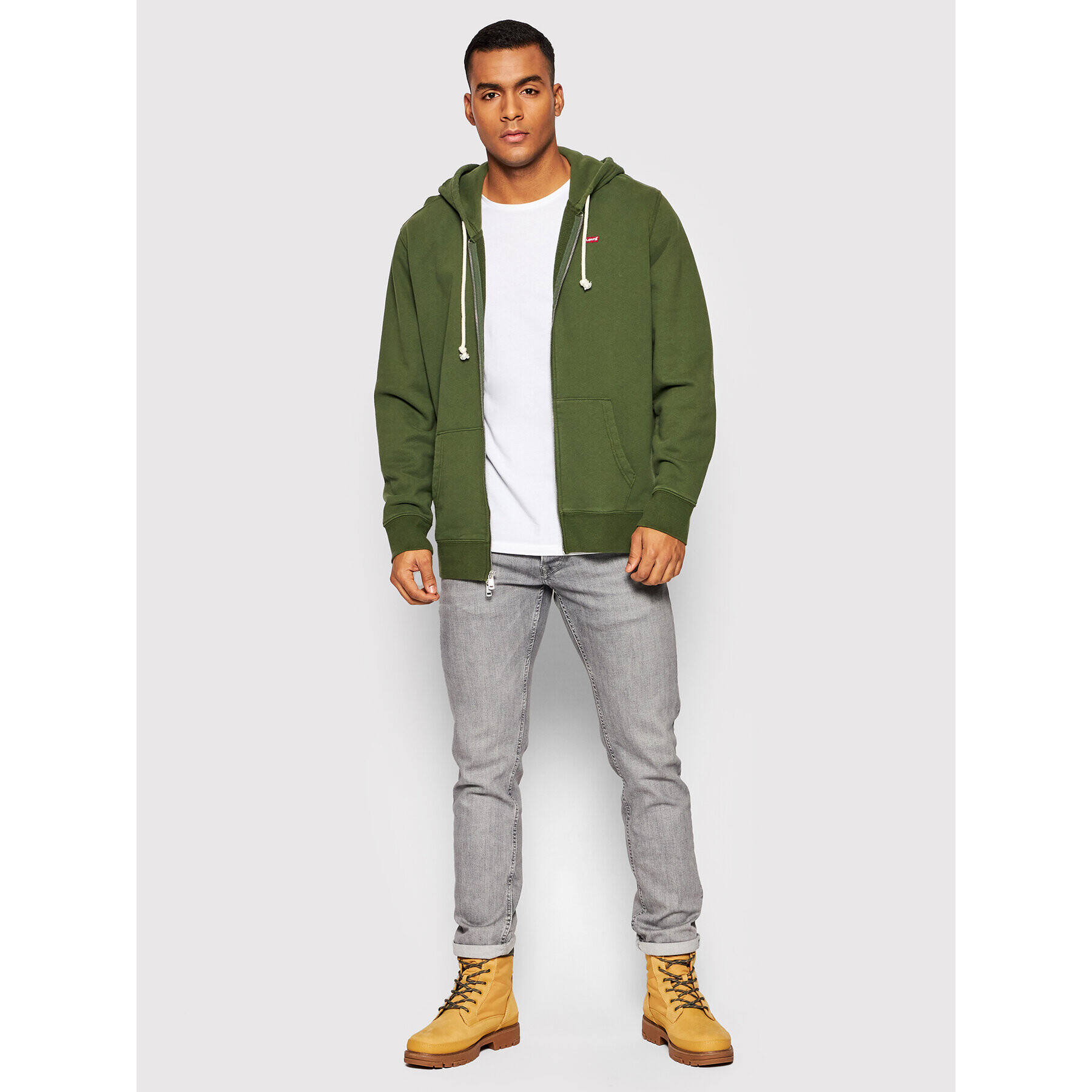 Levi's® Bluză New Original 34584-0009 Verde Standard Fit - Pled.ro