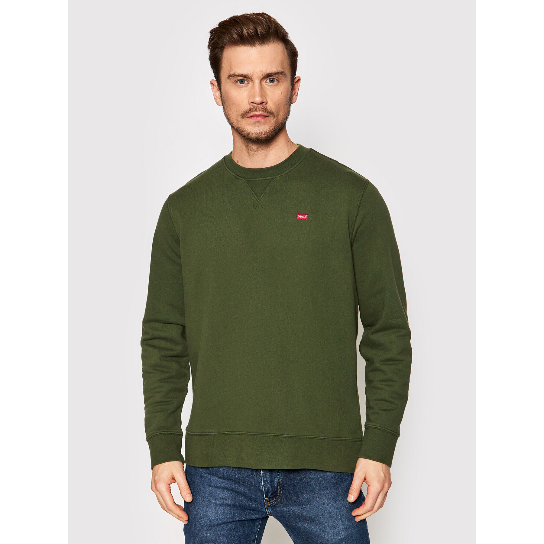 Levi's® Bluză New Original 35909-0016 Verde Regular Fit - Pled.ro