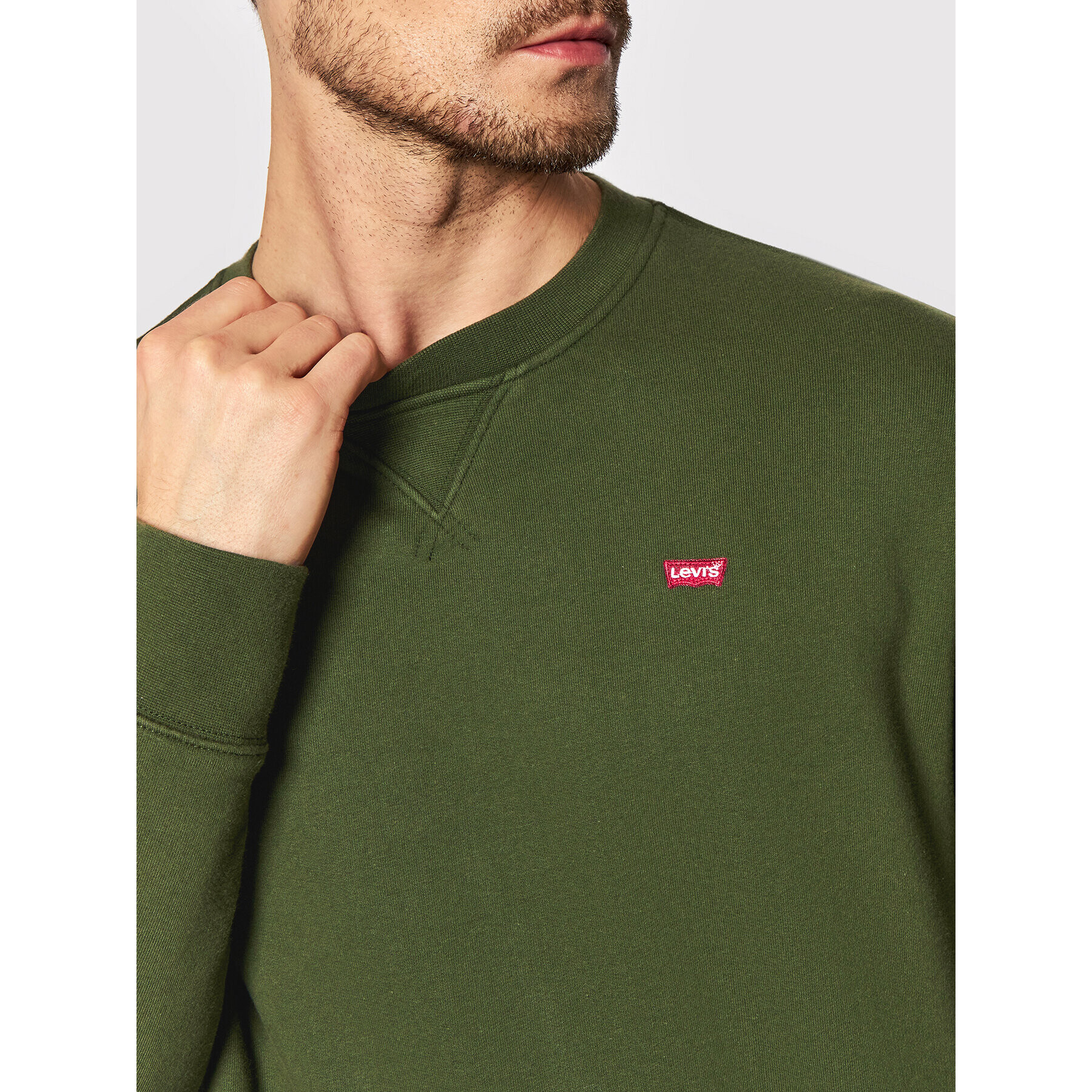 Levi's® Bluză New Original 35909-0016 Verde Regular Fit - Pled.ro