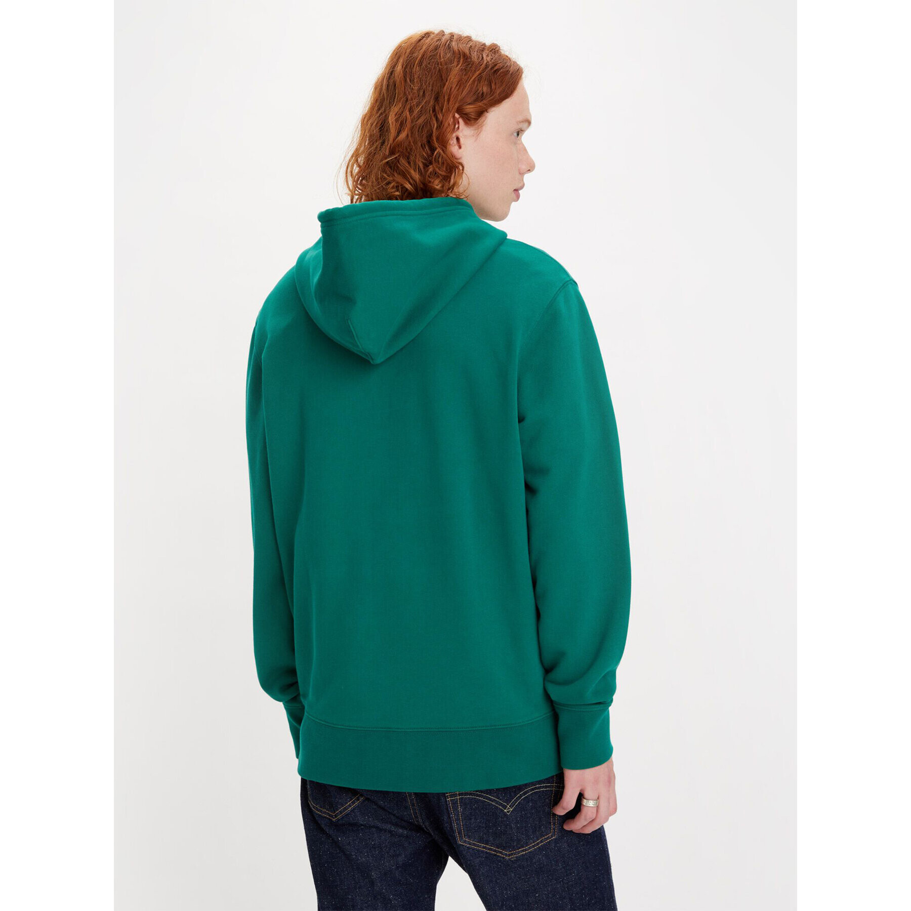 Levi's® Bluză New Original Hoodie 345810023 Verde Regular Fit - Pled.ro