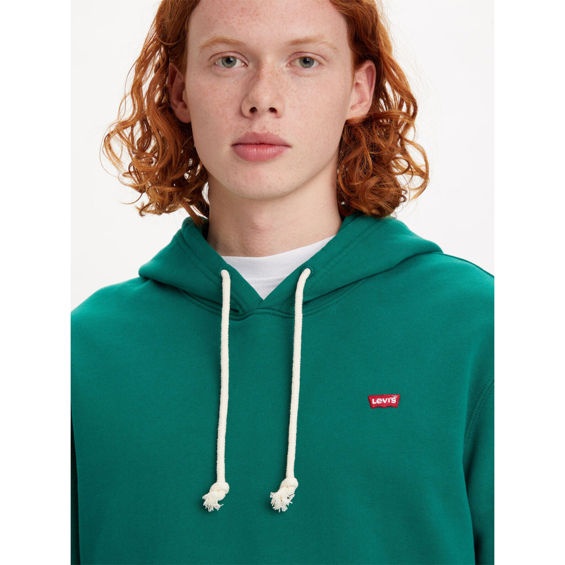 Levi's® Bluză New Original Hoodie 345810023 Verde Regular Fit - Pled.ro