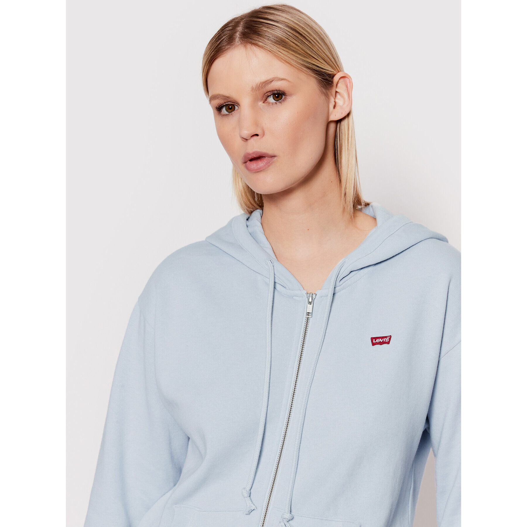 Levi's® Bluză Standard Zip Up A0777-0006 Albastru Regular Fit - Pled.ro