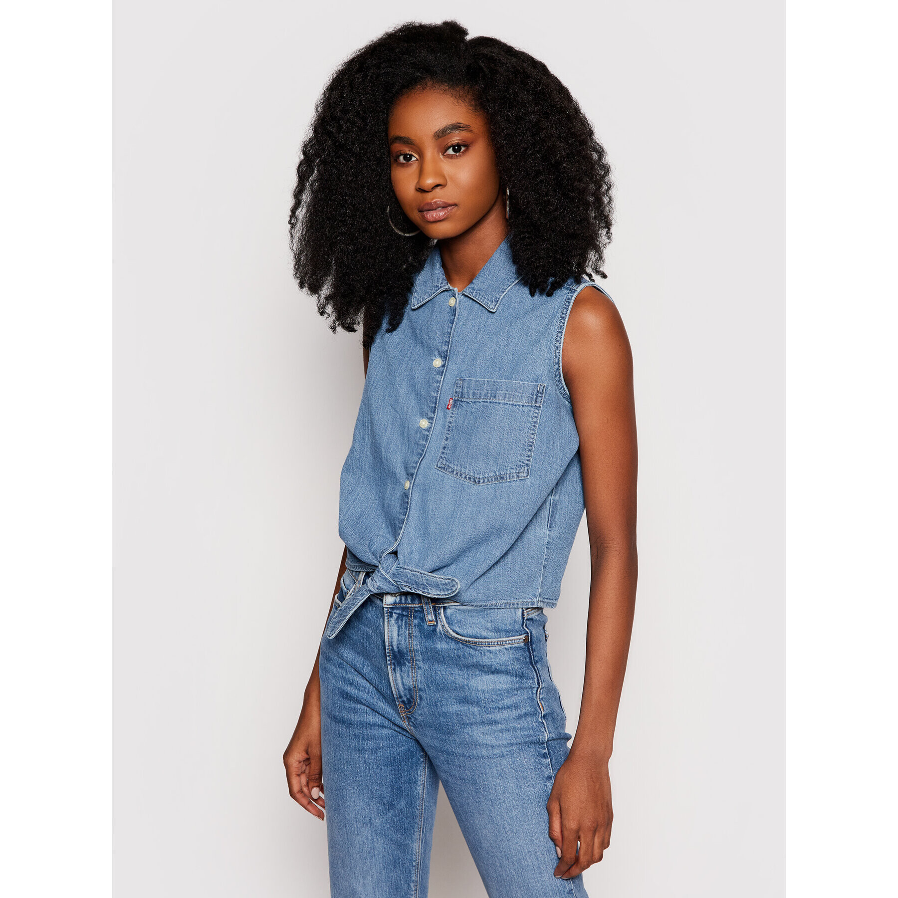 Levi's® Cămașă Rumi Button 29958-0001 Albastru Regular Fit - Pled.ro