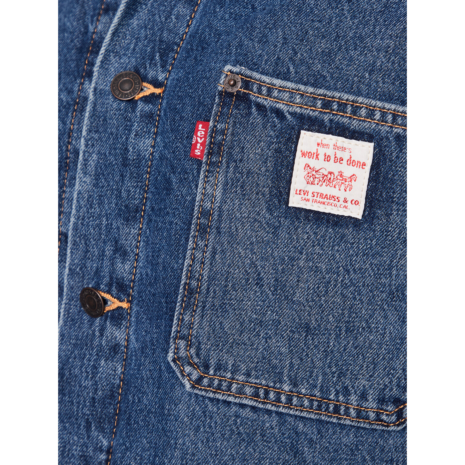 Levi's® Geacă de blugi Sunrise A4820-0000 Albastru Loose Fit - Pled.ro