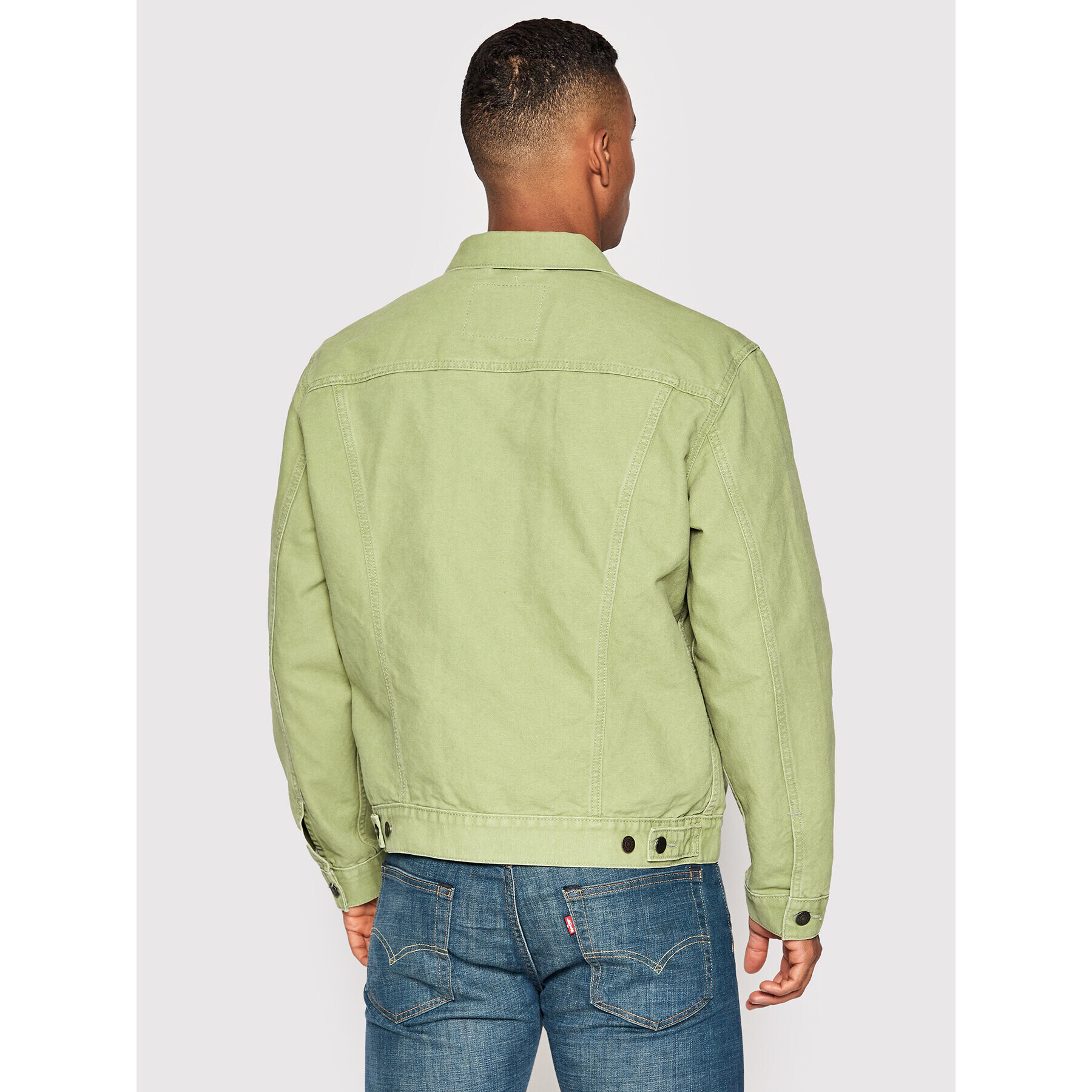 Levi's® Geacă de blugi Trucker 72334-0629 Verde Regular Fit - Pled.ro