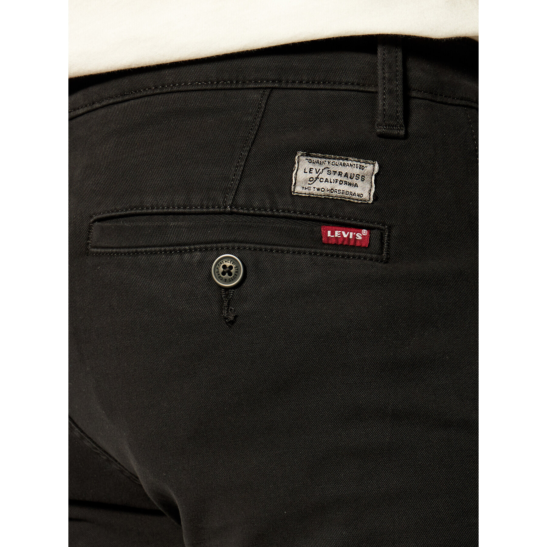 Levi's® Pantaloni chino Standard II 17196-0005 Negru Tapered Fit - Pled.ro