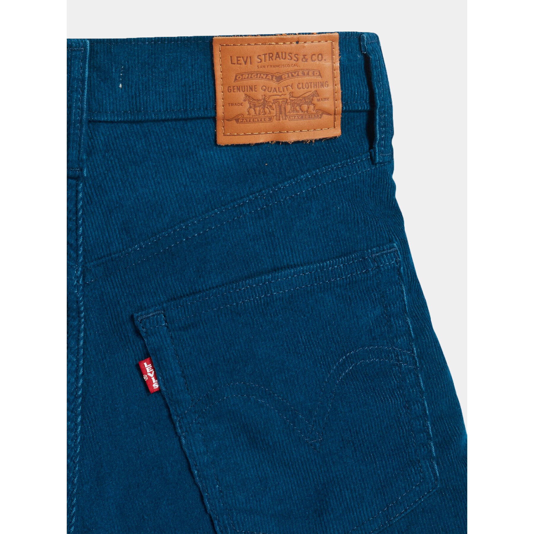 Levi's® Pantaloni din material 79755-0025 Bleumarin Straight Fit - Pled.ro