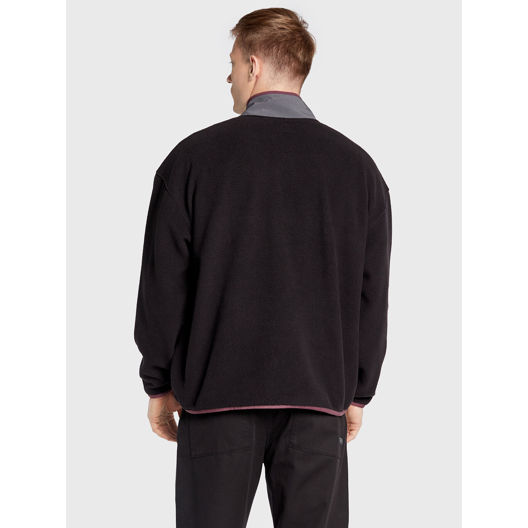 Levi's® Polar Mock Neck A3301-0000 Negru Oversize - Pled.ro