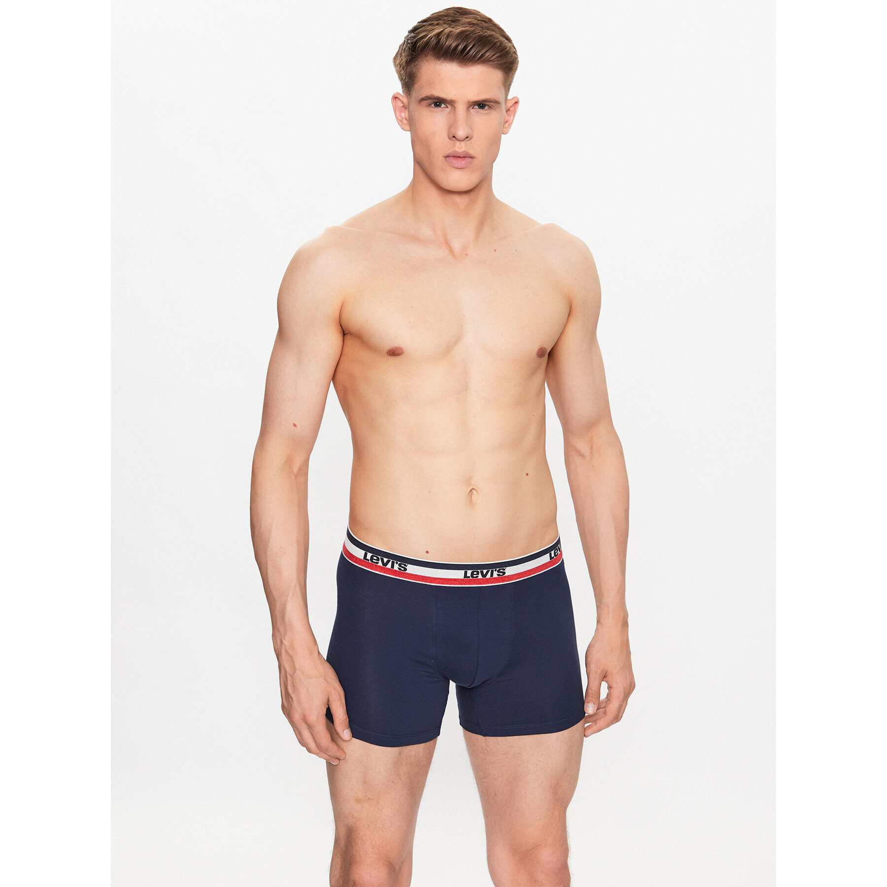 Levi's® Set 2 perechi de boxeri 37149-0815 Bleumarin - Pled.ro