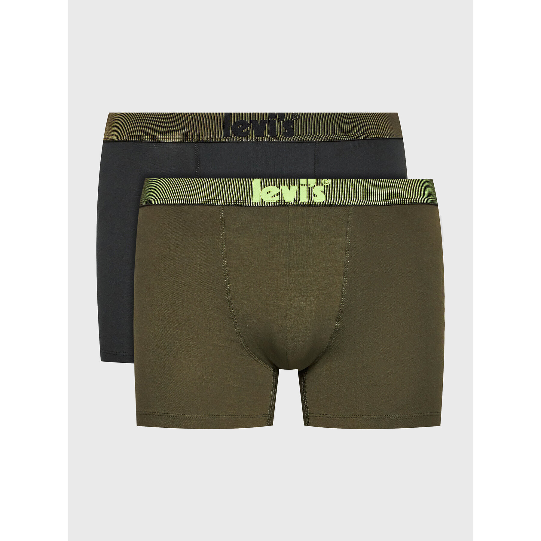 Levi's® Set 2 perechi de boxeri 701220649 Verde - Pled.ro