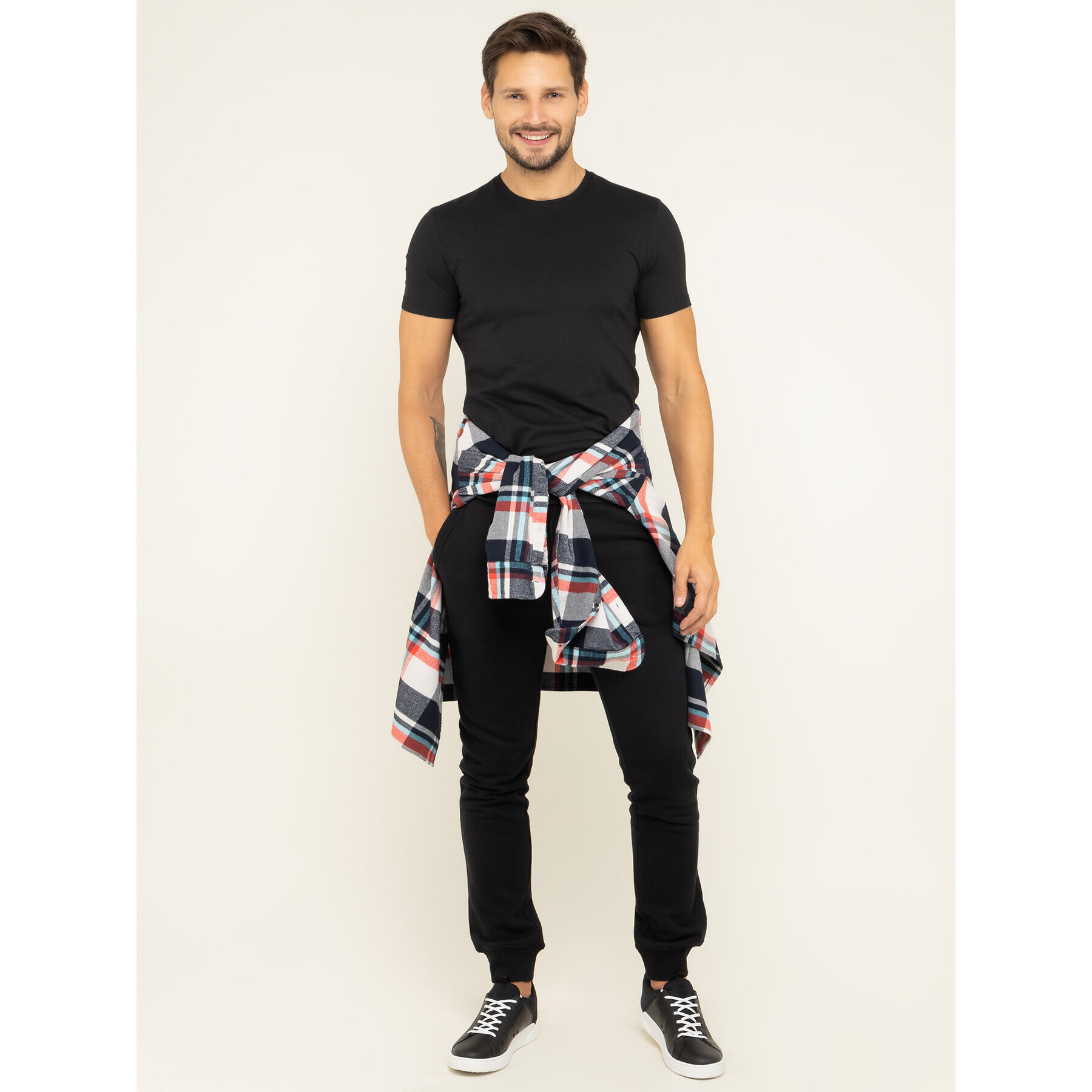 Levi's® Set 2 tricouri 79541-0001 Negru Slim Fit - Pled.ro