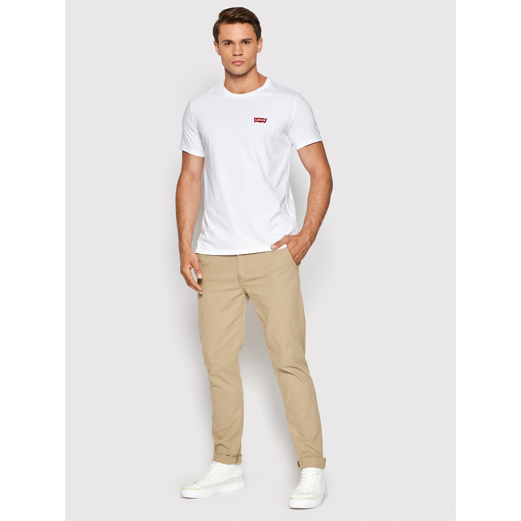 Levi's® Set 2 tricouri 79681-0027 Bleumarin Slim Fit - Pled.ro