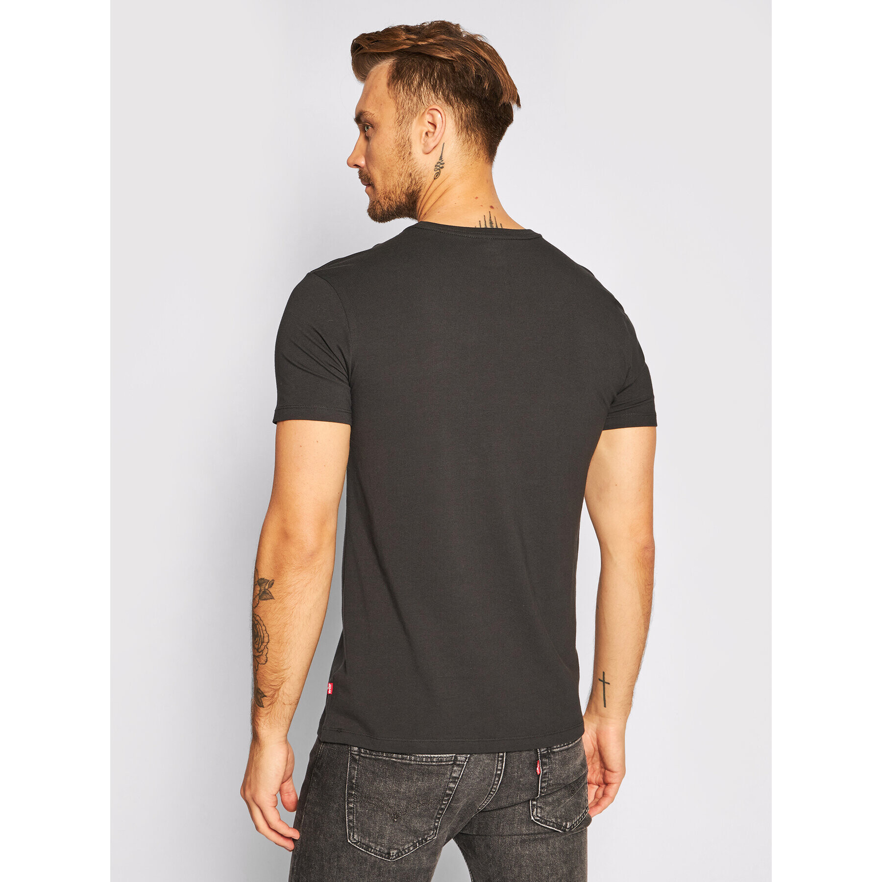 Levi's® Set 2 tricouri 905055001 Negru Regular Fit - Pled.ro