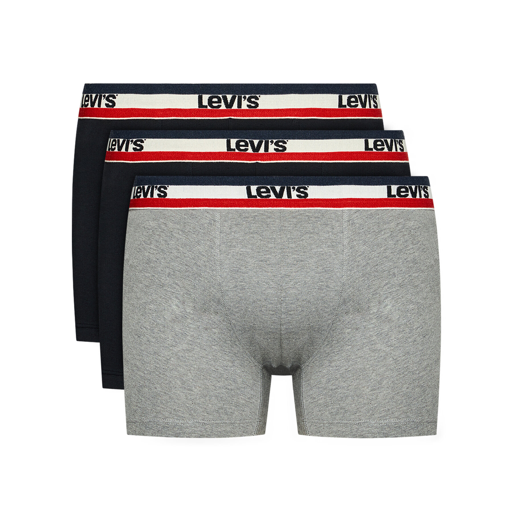 Levi's® Set 3 perechi de boxeri 100002870 Colorat - Pled.ro