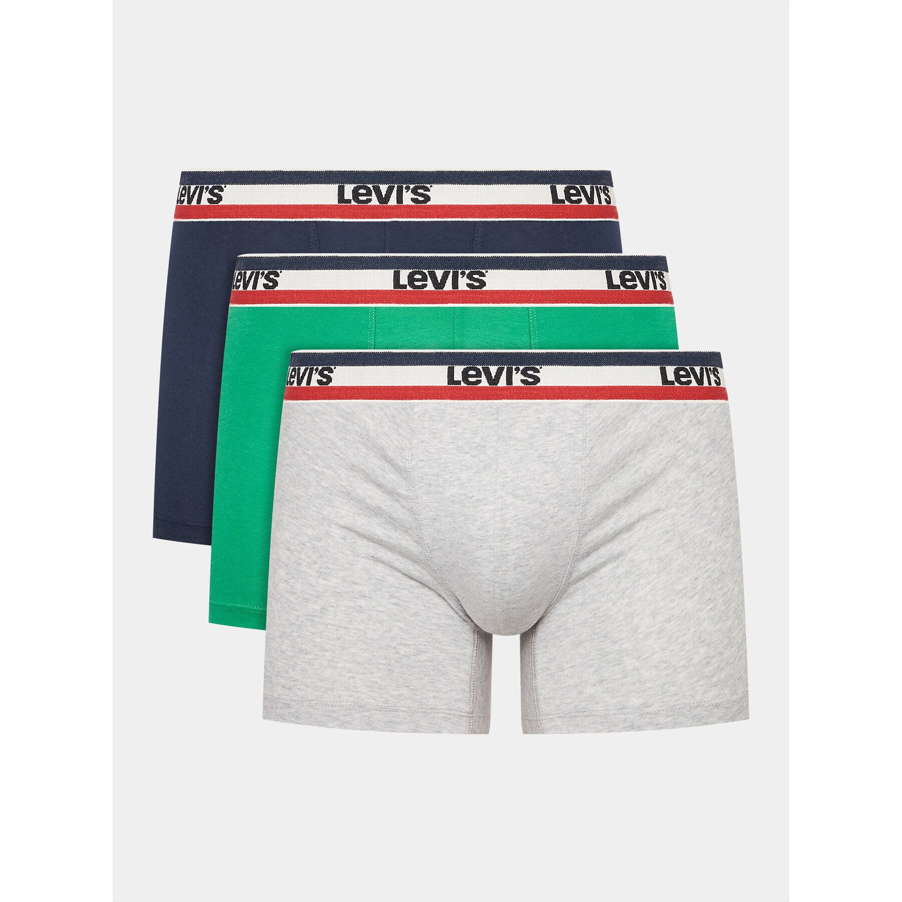 Levi's® Set 3 perechi de boxeri 100002870 Colorat - Pled.ro