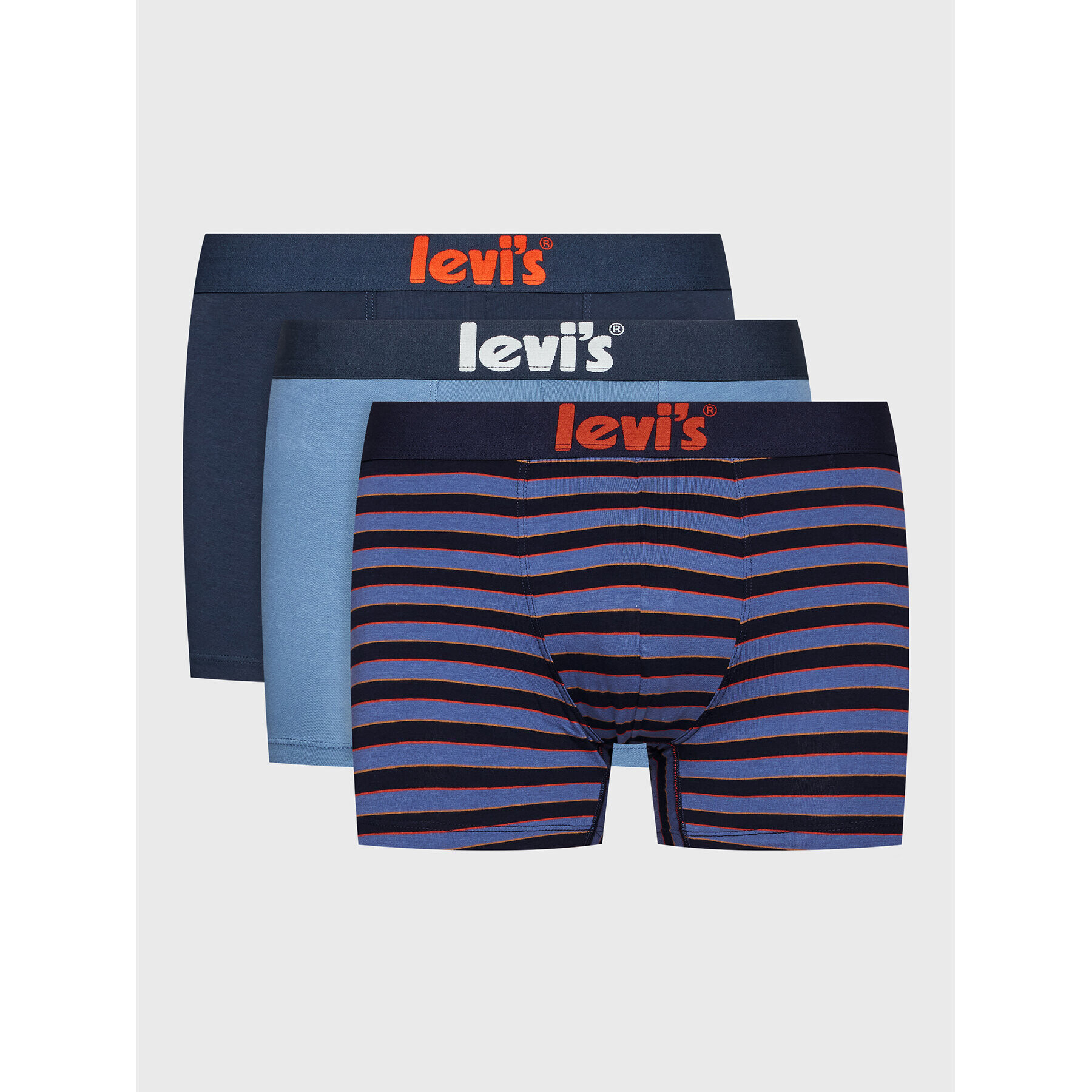 Levi's® Set 3 perechi de boxeri 701220658 Colorat - Pled.ro