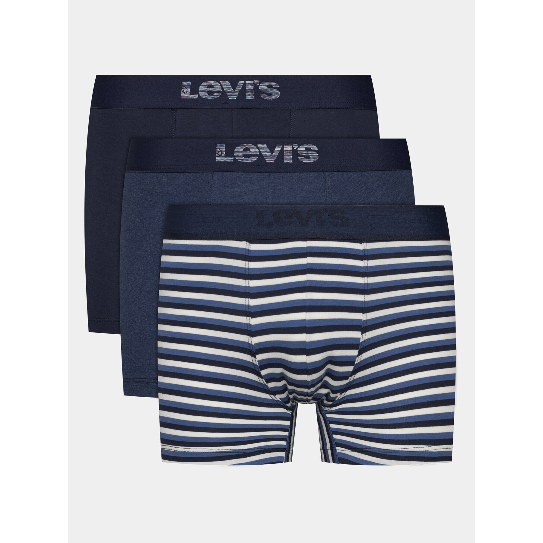 Levi's® Set 3 perechi de boxeri 701224661 Albastru - Pled.ro