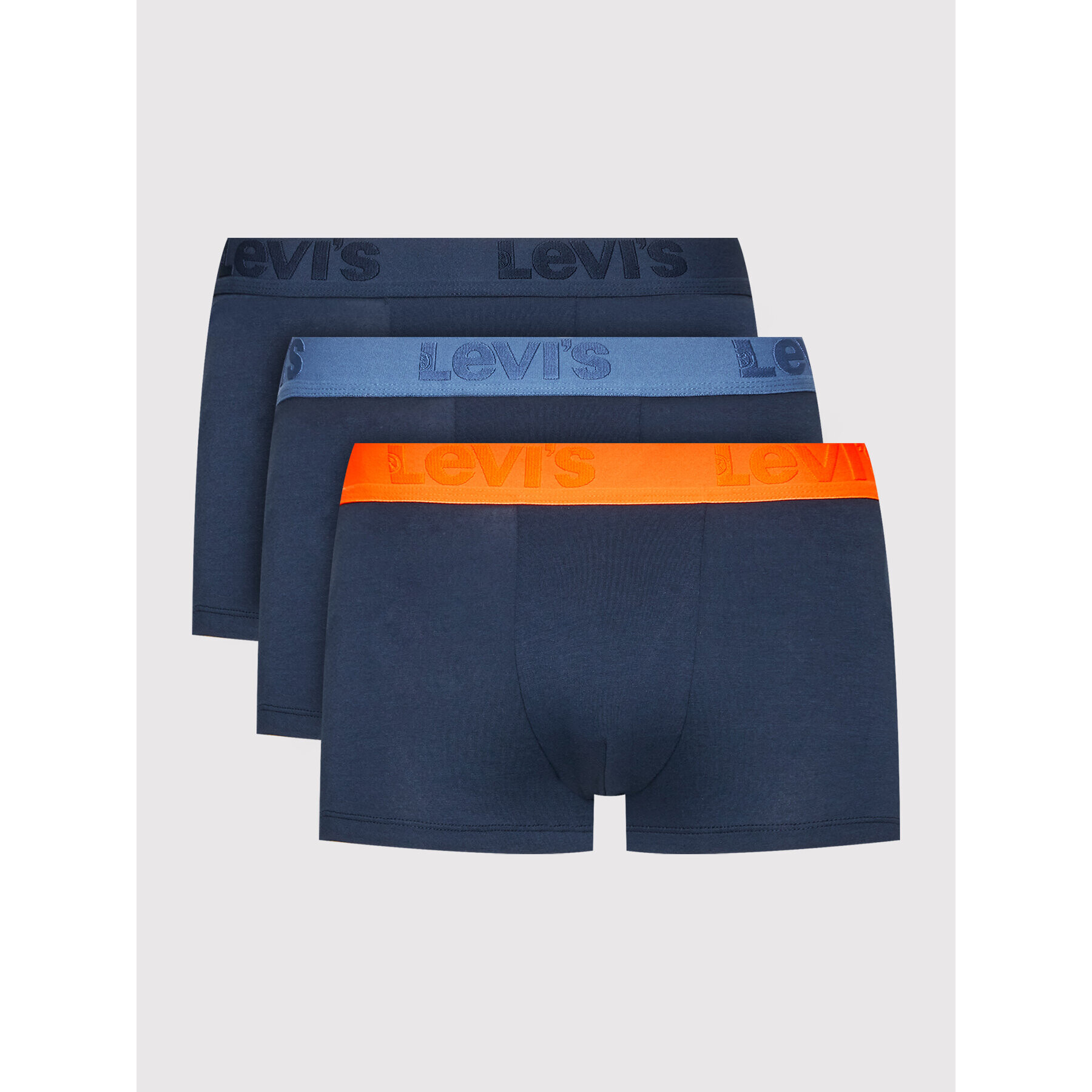 Levi's® Set 3 perechi de boxeri 905042001 Bleumarin - Pled.ro