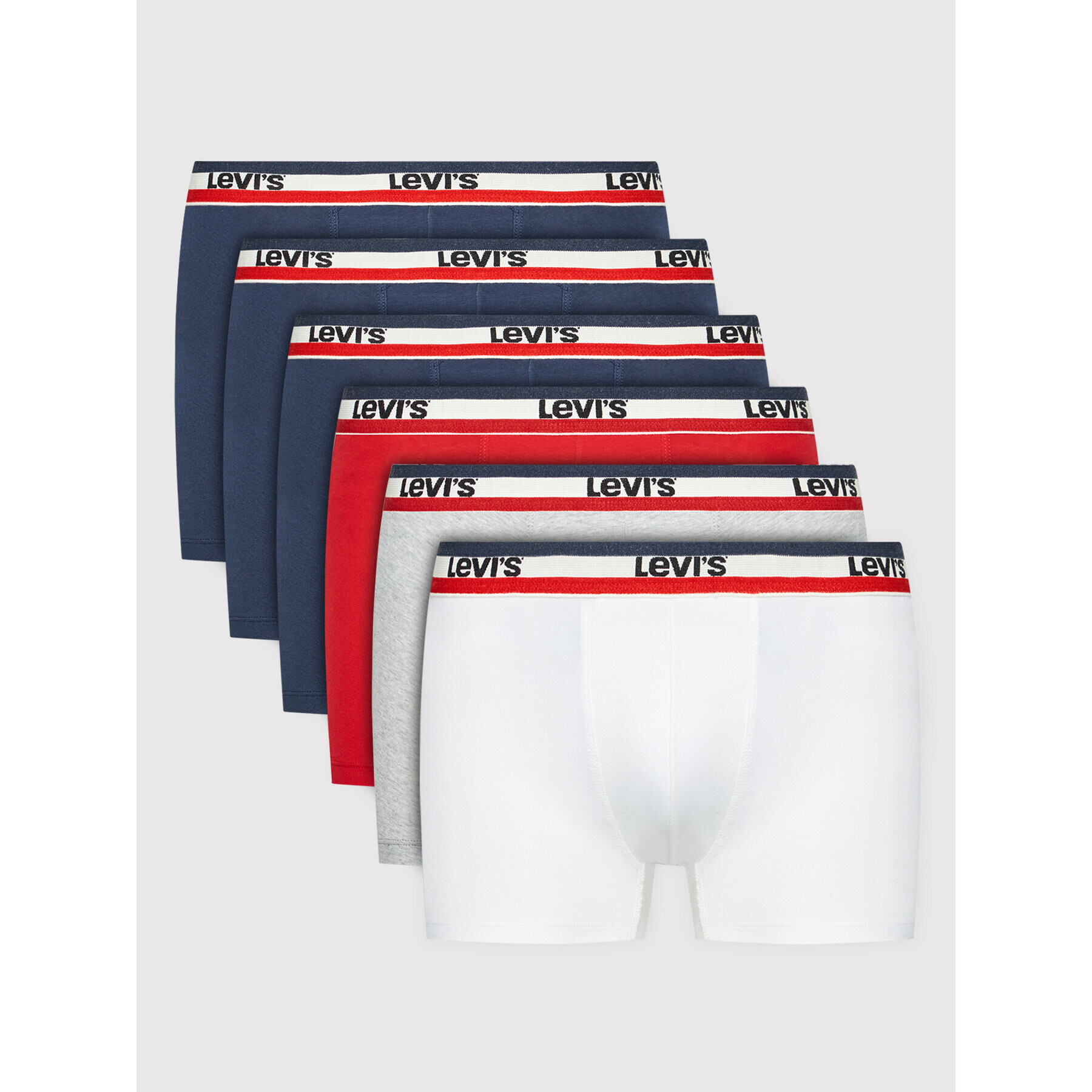 Levi's® Set 6 perechi boxeri 37149-0485 Colorat - Pled.ro