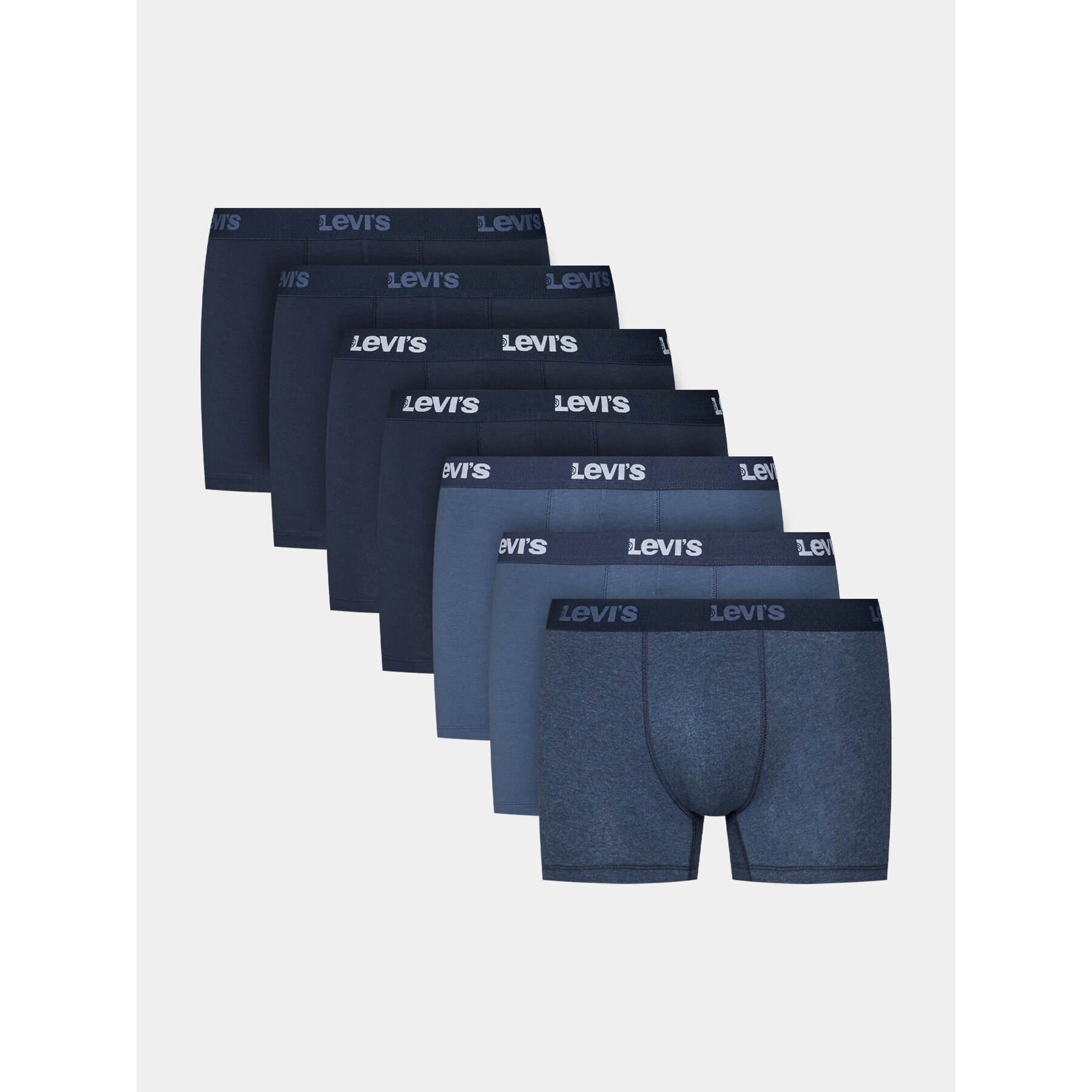 Levi's® Set 7 perechi de boxeri 701225625 Bleumarin - Pled.ro