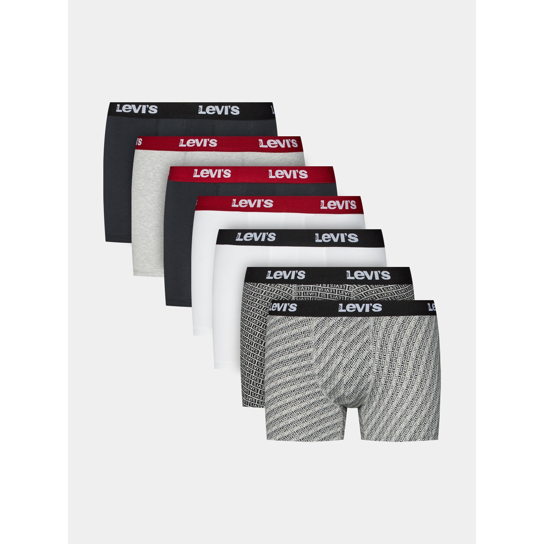 Levi's® Set 7 perechi de boxeri 701225625 Colorat - Pled.ro