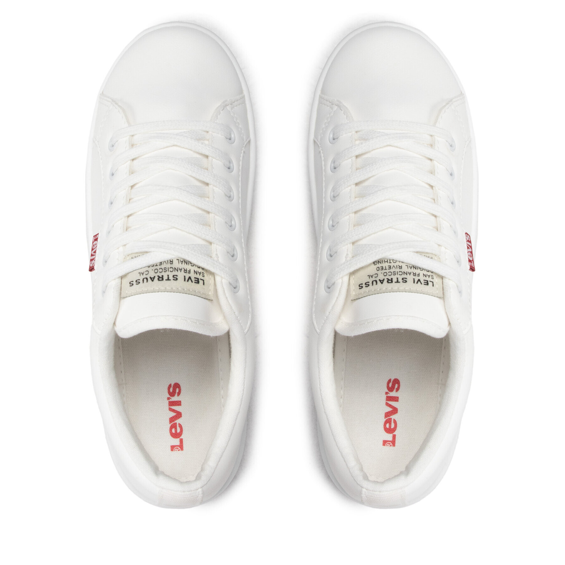 Levi's® Sneakers 234198-661-50 Alb - Pled.ro