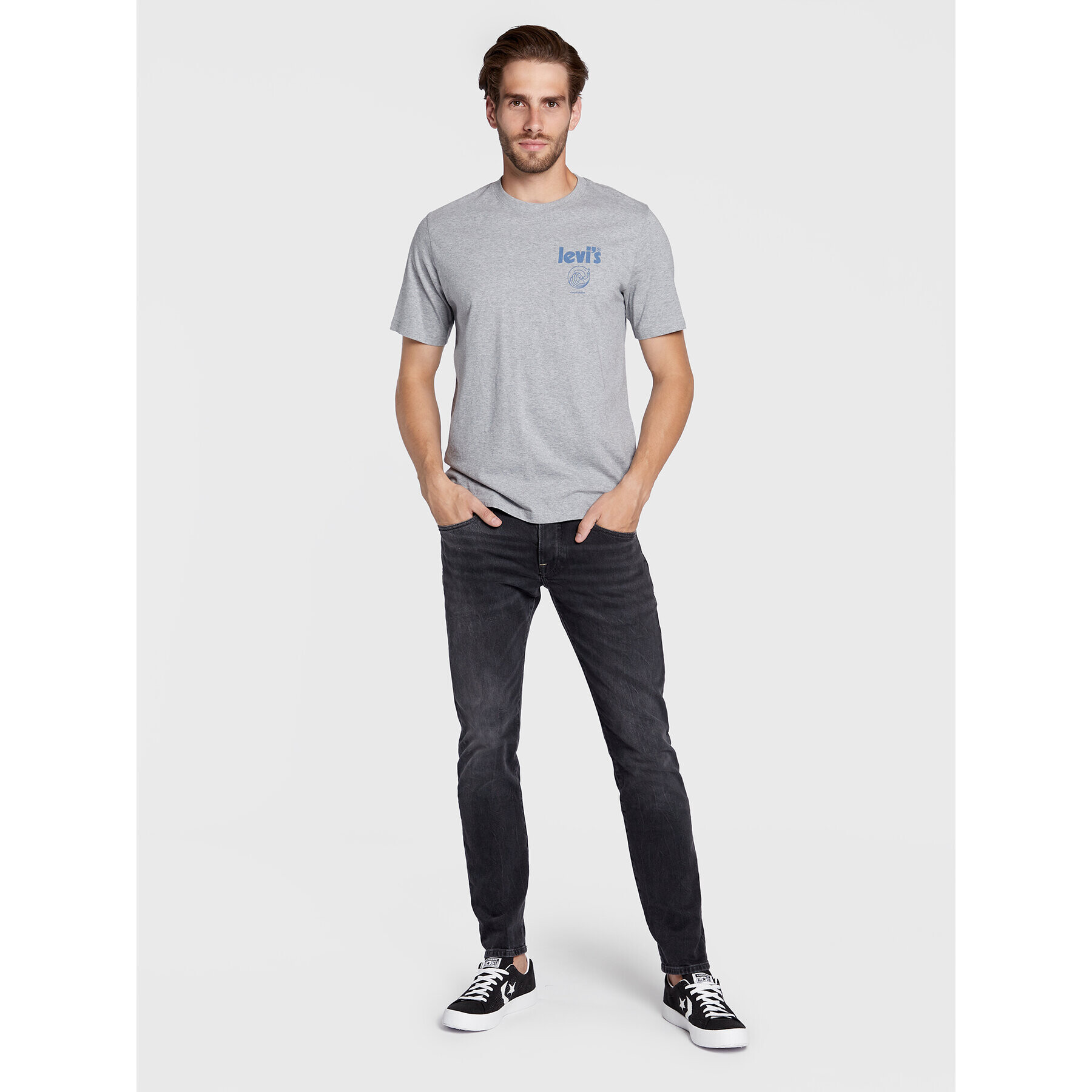 Levi's® Tricou 16143-0626 Gri Relaxed Fit - Pled.ro