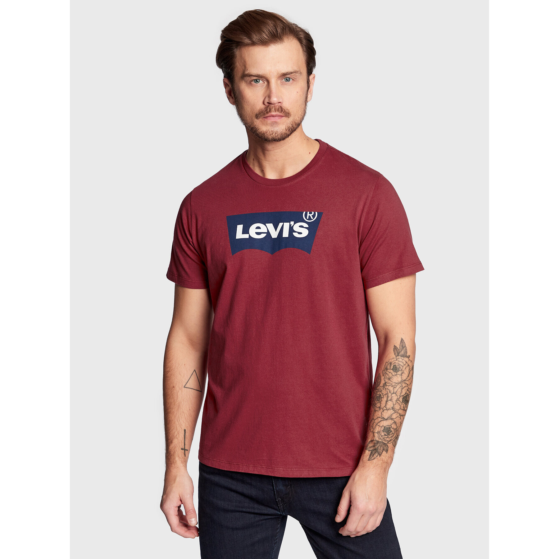 Levi's® Tricou Classic Graphic 22491-1190 Roșu Classic Fit - Pled.ro