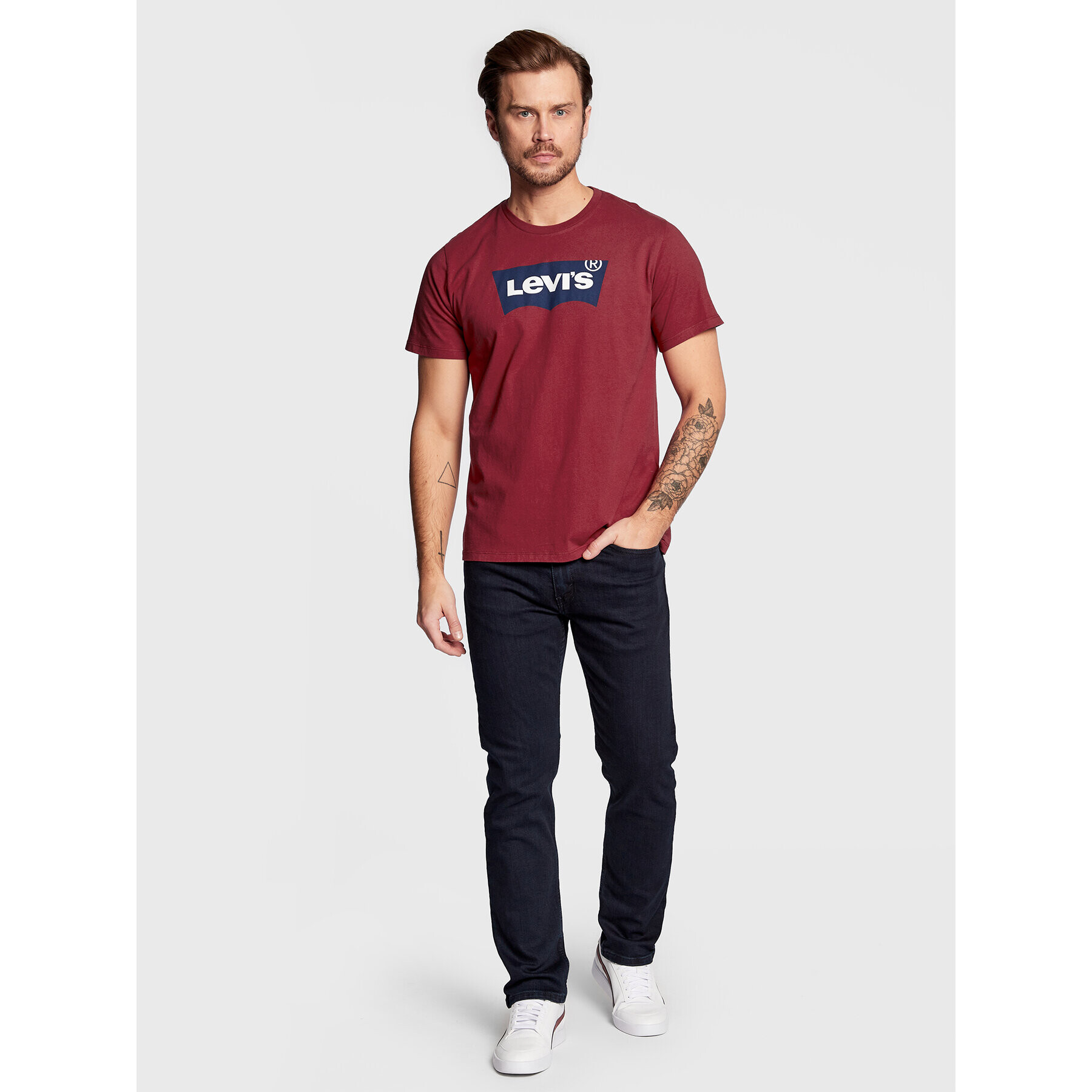 Levi's® Tricou Classic Graphic 22491-1190 Roșu Classic Fit - Pled.ro