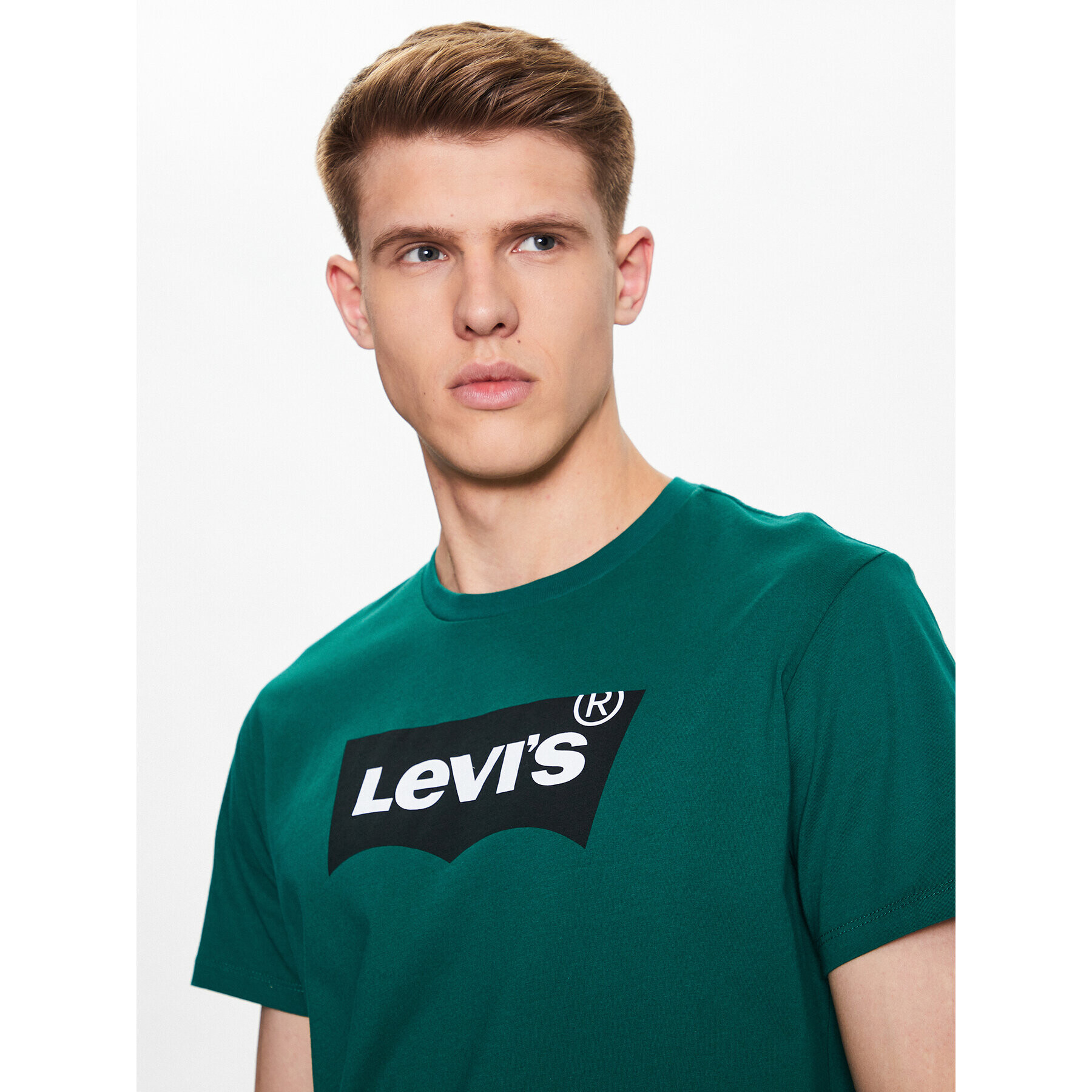 Levi's® Tricou Graphic 224911189 Verde Regular Fit - Pled.ro