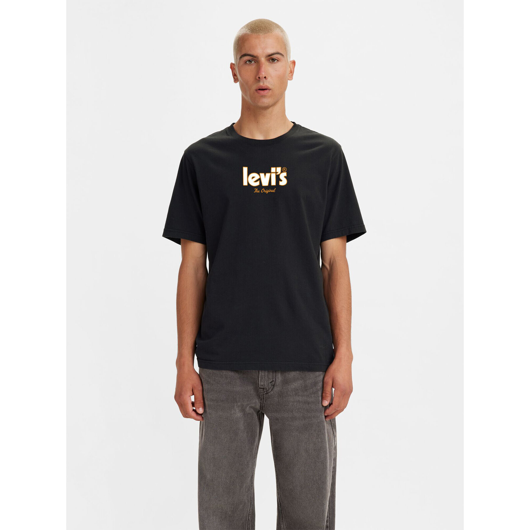 Levi's® Tricou Graphic Tee 161430826 Negru Loose Fit - Pled.ro