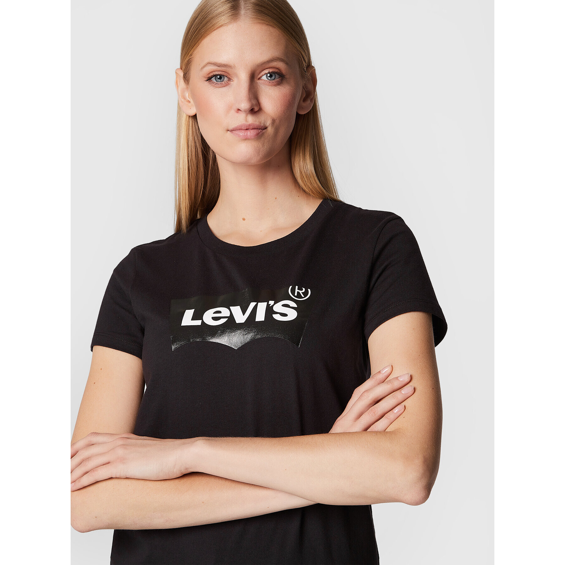 Levi's® Tricou Perfect 17369-1933 Negru Regular Fit - Pled.ro