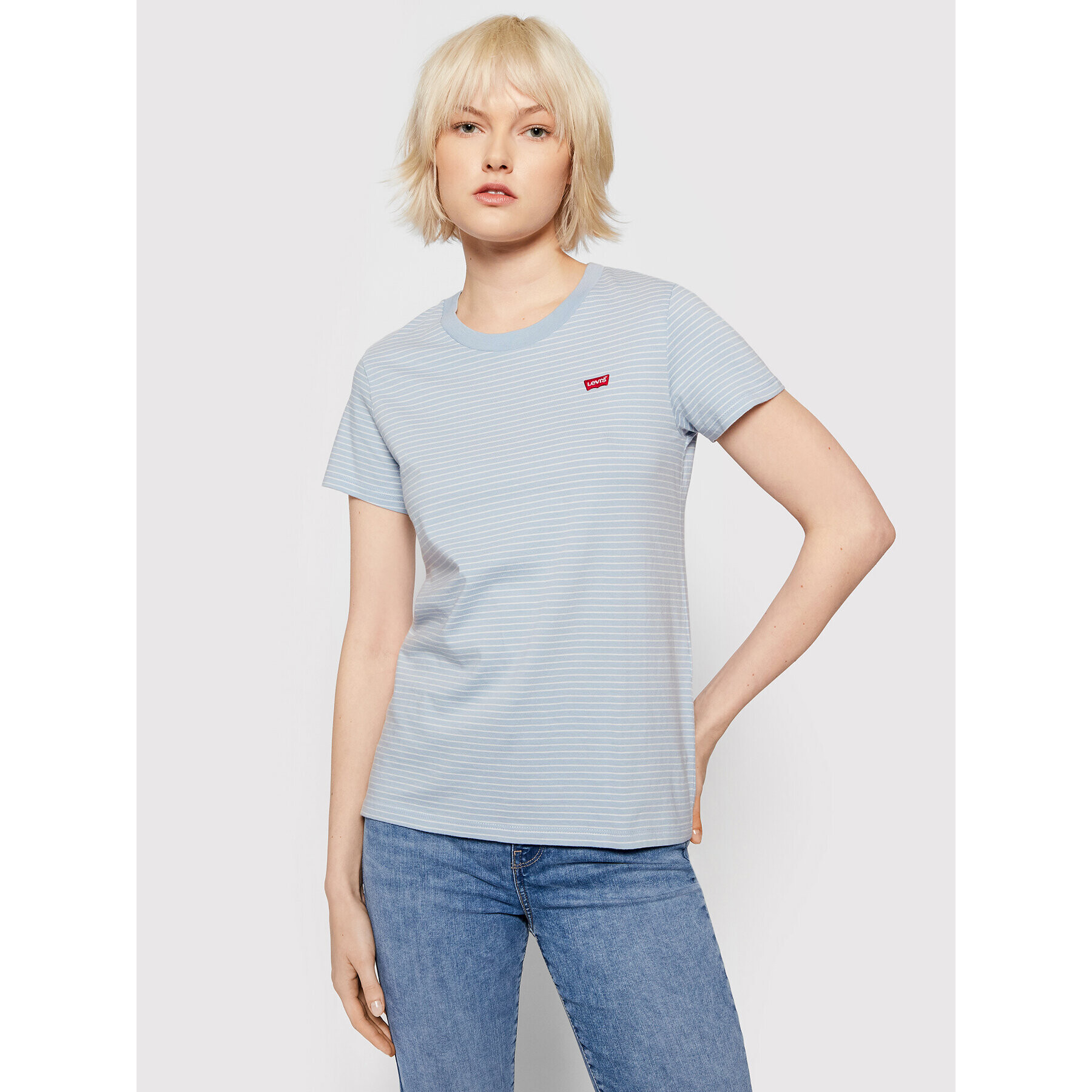 Levi's® Tricou Perfect 39185-0157 Albastru Regular Fit - Pled.ro