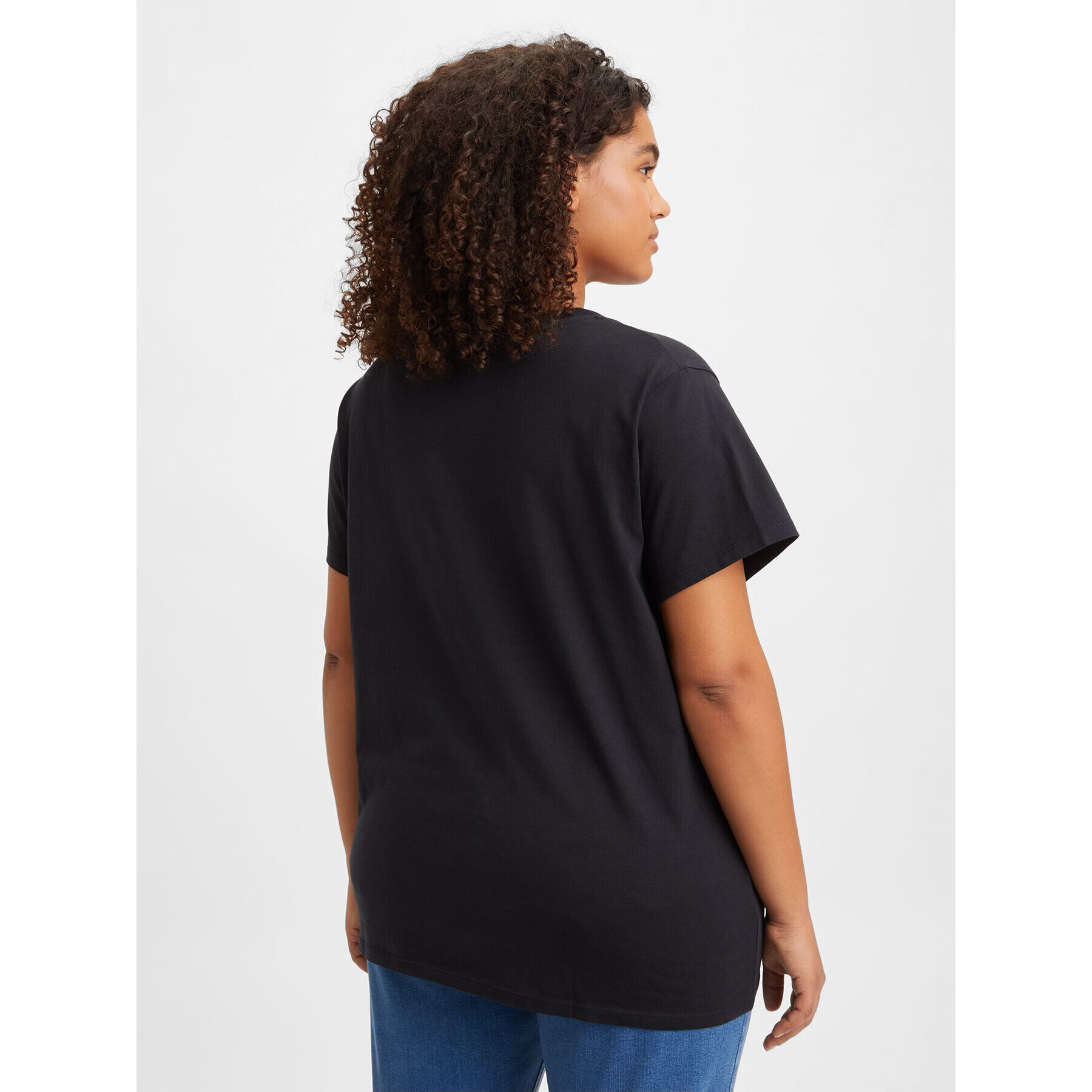 Levi's® Tricou Perfect A2323-0002 Negru Regular Fit - Pled.ro