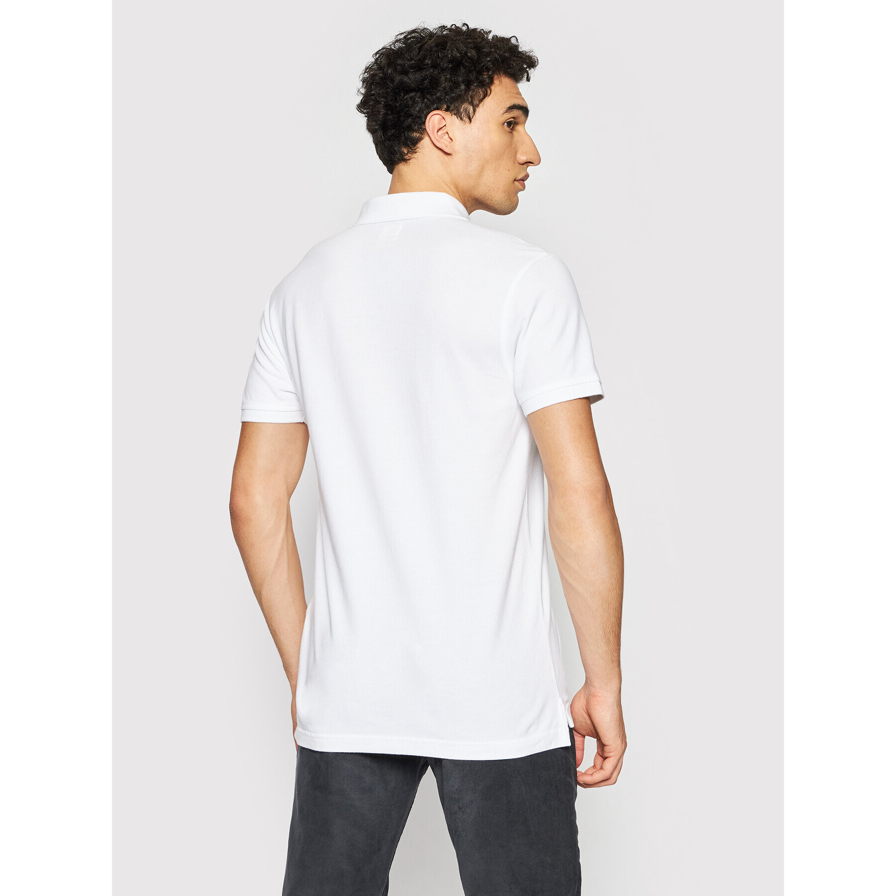 Levi's® Tricou polo Standard Housemarked 35883-0003 Alb Regular Fit - Pled.ro