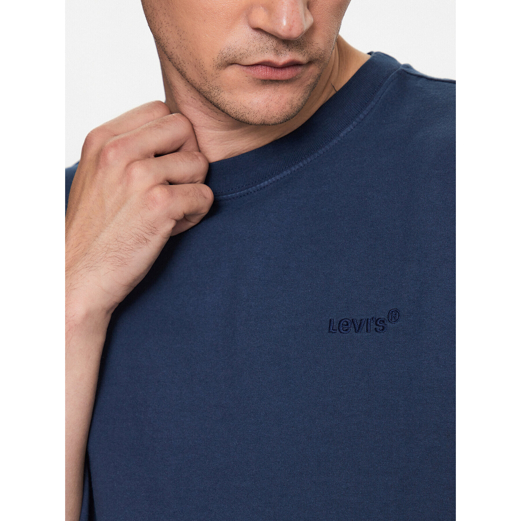 Levi's® Tricou Red Tab™ A0637-0058 Bleumarin Regular Fit - Pled.ro