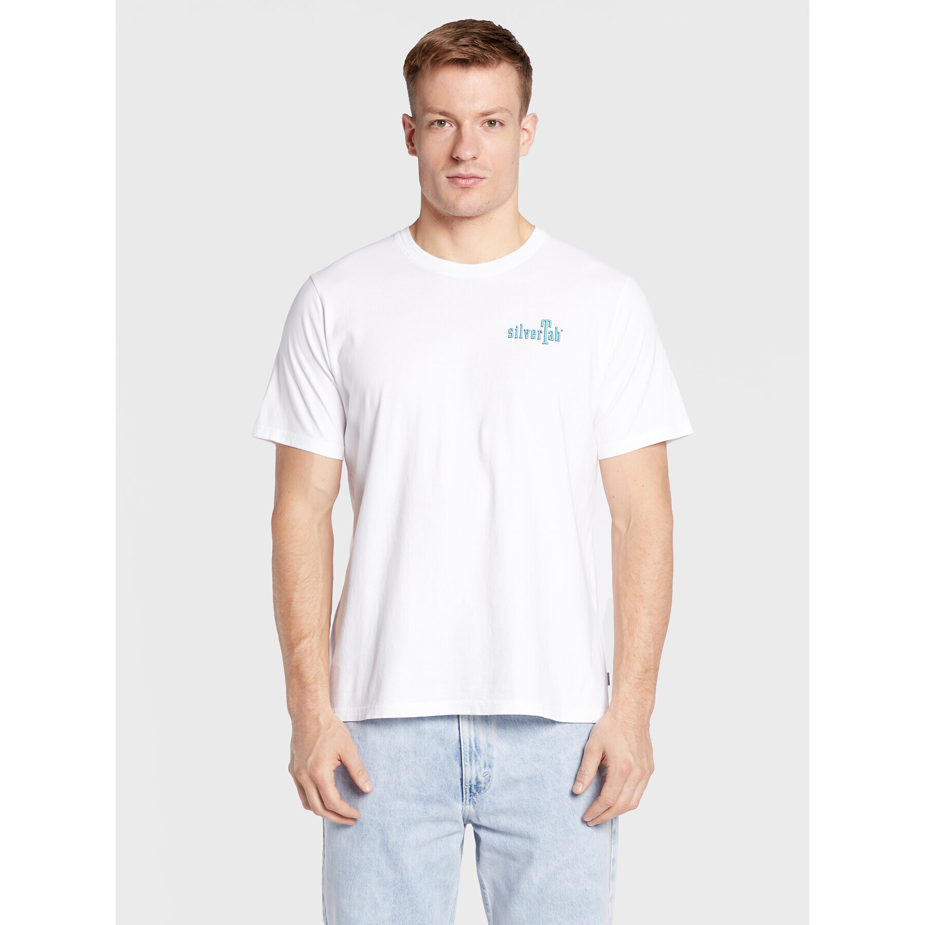 Levi's® Tricou Silver Tab 16143-0615 Alb Relaxed Fit - Pled.ro