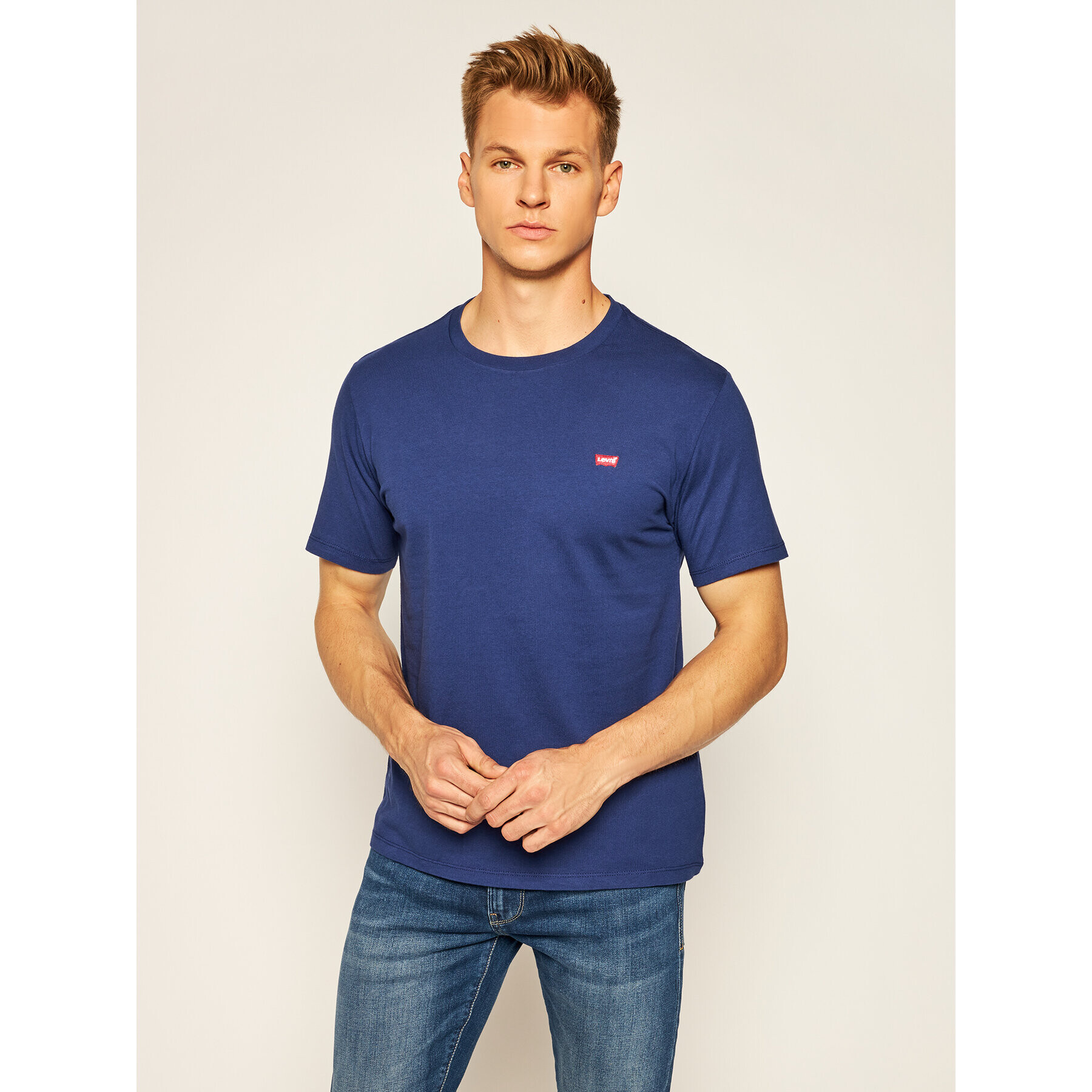 Levi's® Tricou Ss Original Hmtee 56605-0062 Bleumarin Regular Fit - Pled.ro