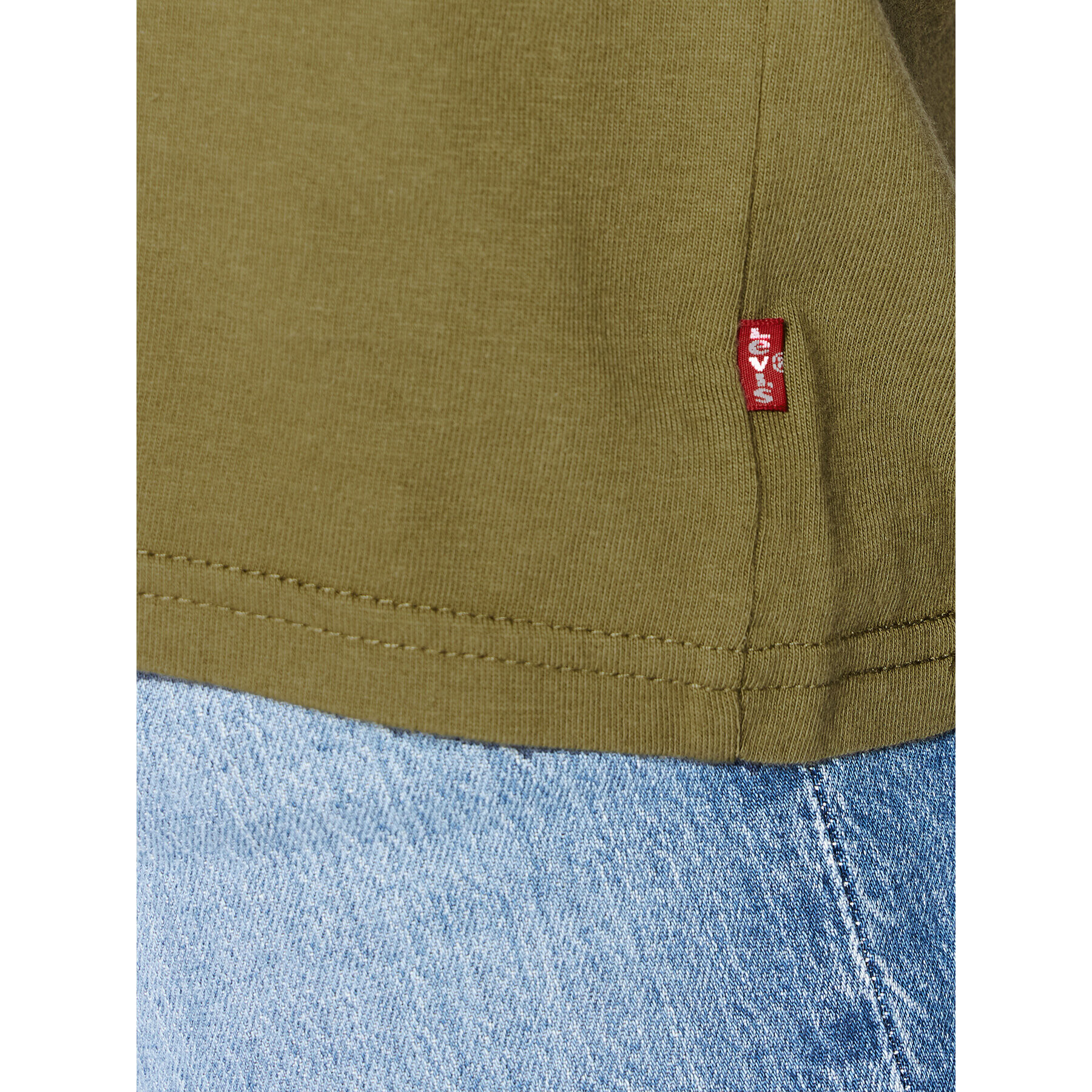 Levi's® Tricou Stay Loose 36254-0017 Verde Oversize - Pled.ro