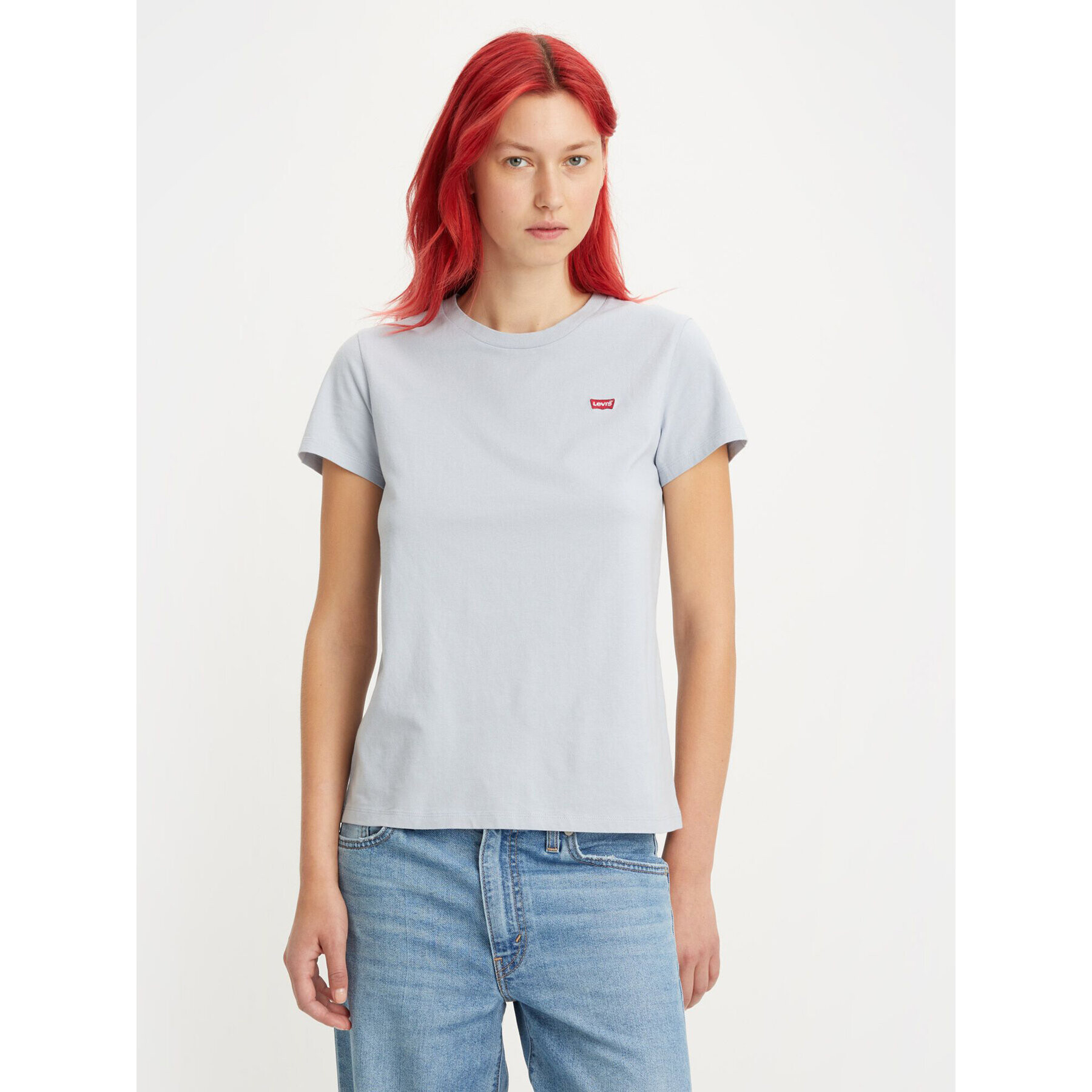 Levi's® Tricou The Perfect Tee 391850210 Albastru Regular Fit - Pled.ro