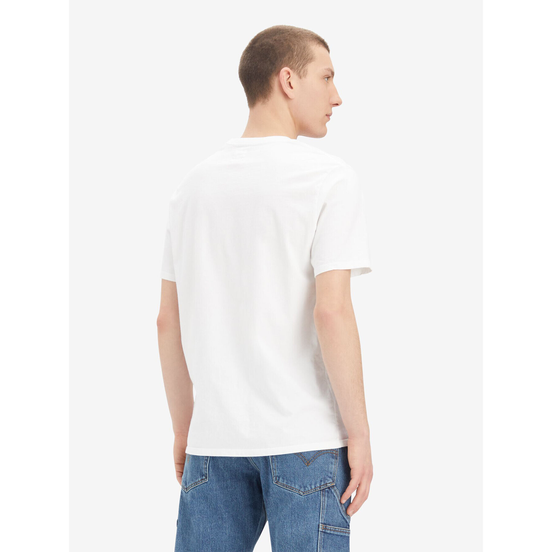 Levi's® Tricou Workwear A5850-0005 Alb Loose Fit - Pled.ro