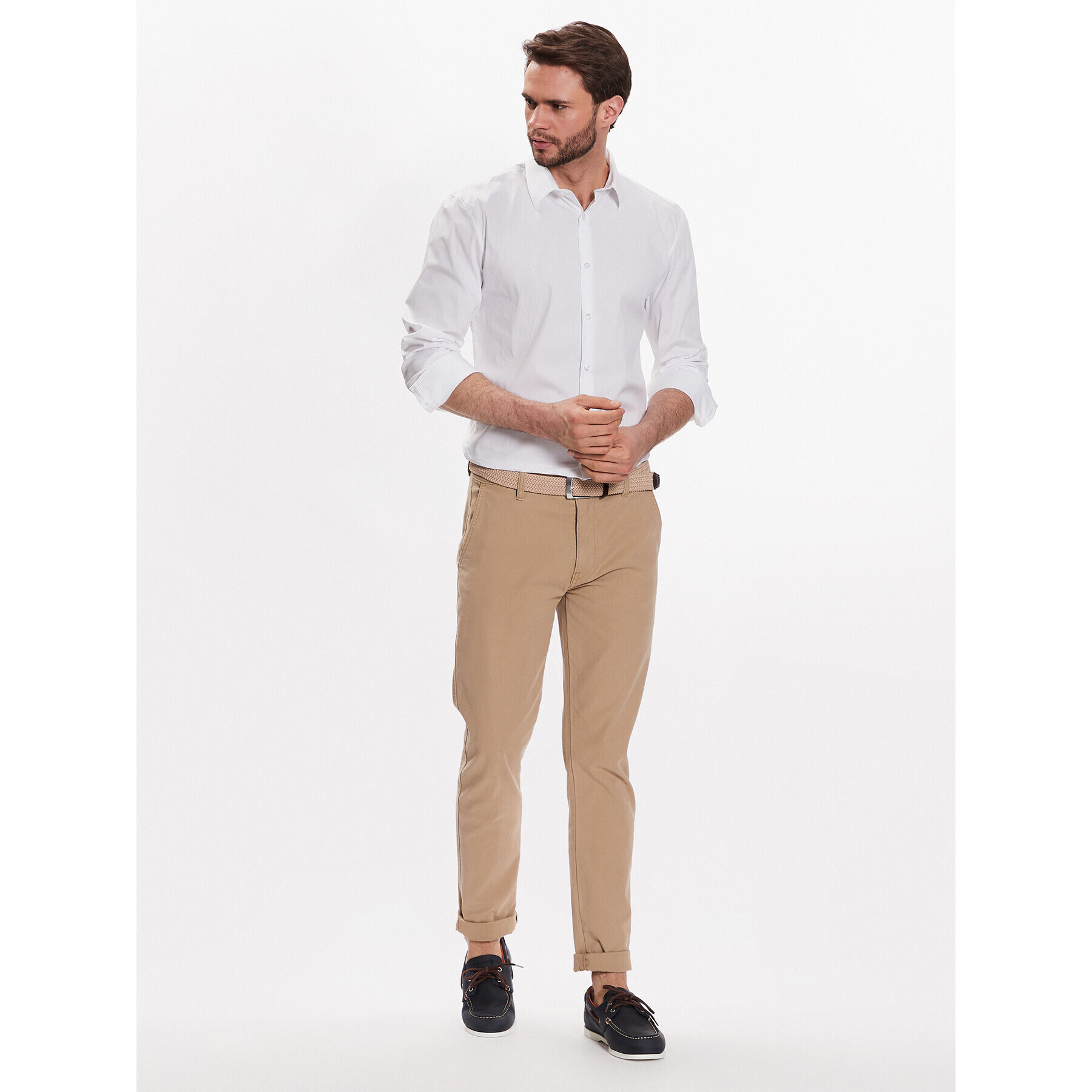 Lindbergh Cămașă 30-203172 Alb Slim Fit - Pled.ro