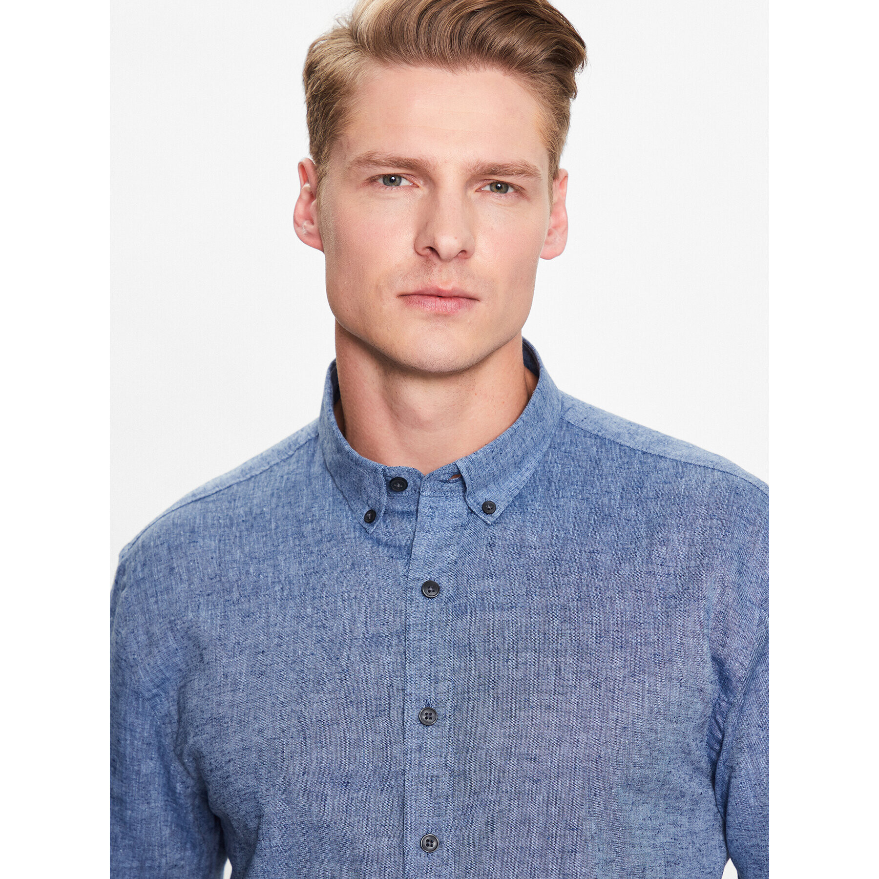 Lindbergh Cămașă 30-203345A Albastru Slim Fit - Pled.ro