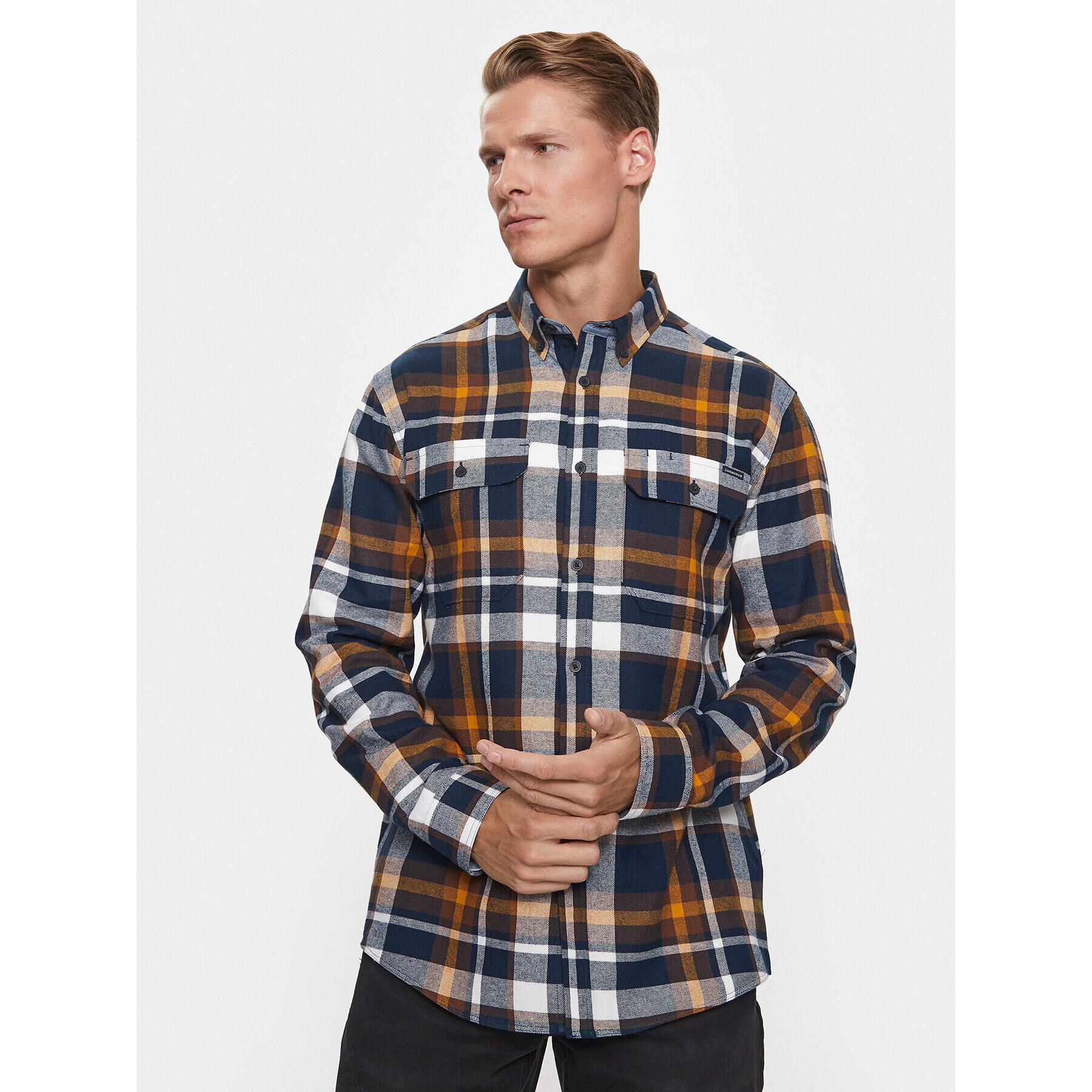 Lindbergh Cămașă 30-220198 Maro Relaxed Fit - Pled.ro