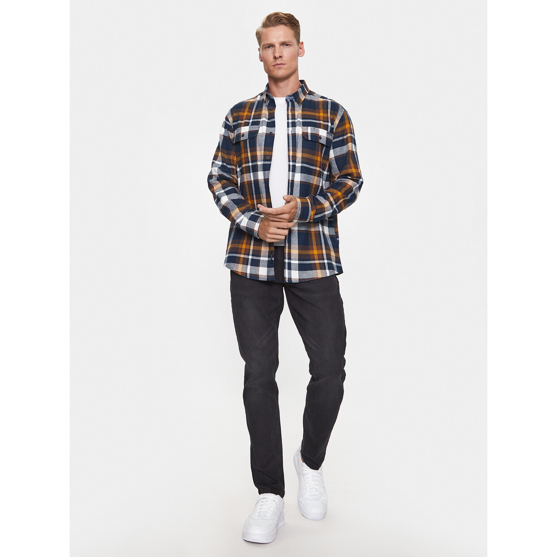 Lindbergh Cămașă 30-220198 Maro Relaxed Fit - Pled.ro