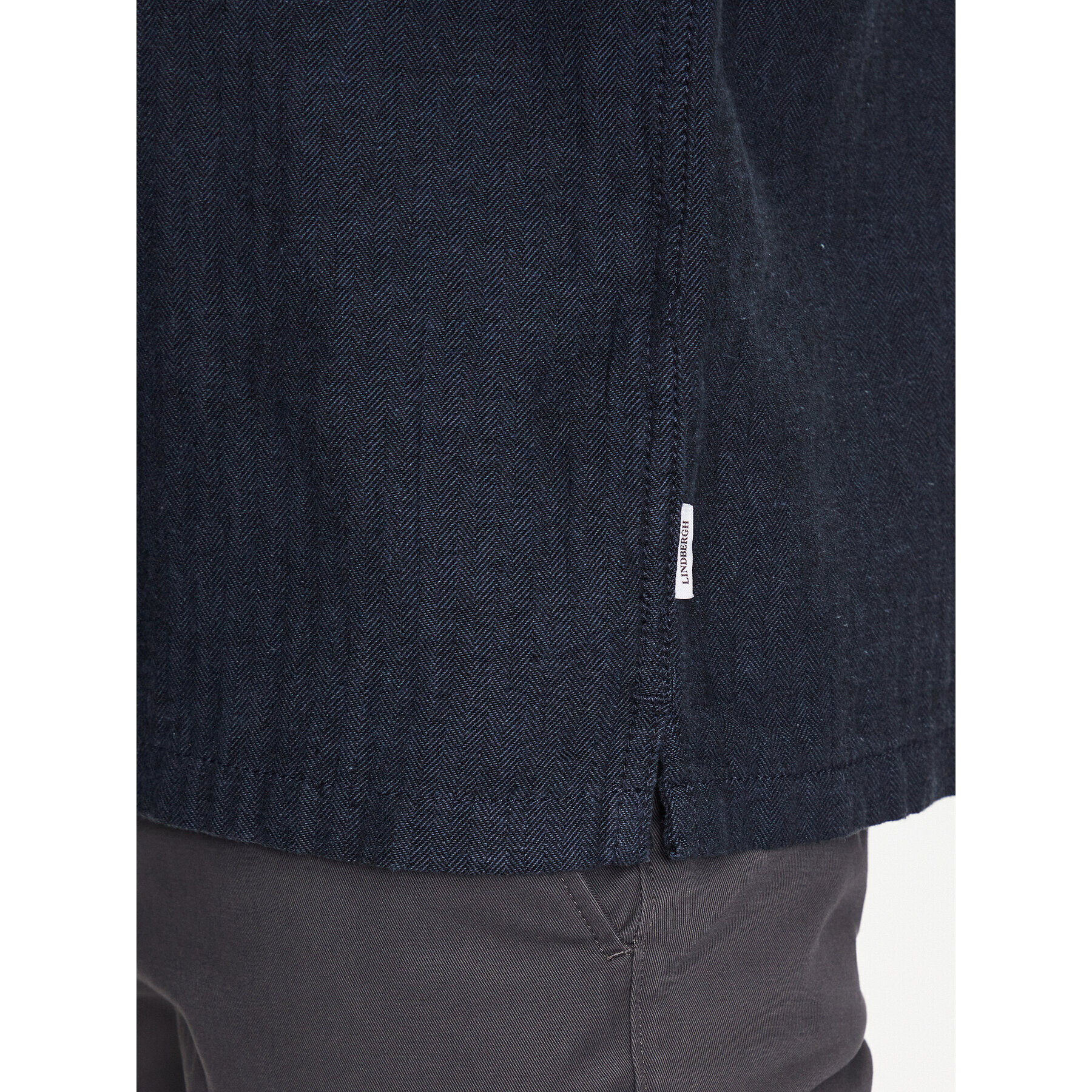 Lindbergh Cămașă 30-304020 Bleumarin Relaxed Fit - Pled.ro