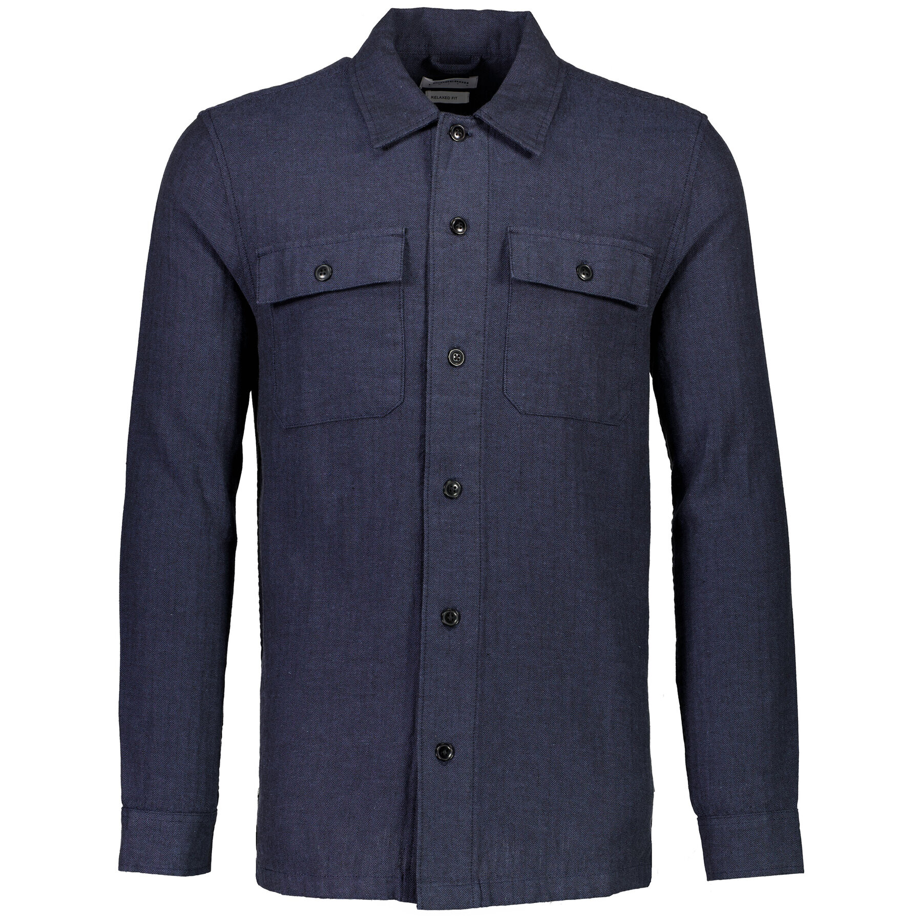 Lindbergh Cămașă 30-304020 Bleumarin Relaxed Fit - Pled.ro