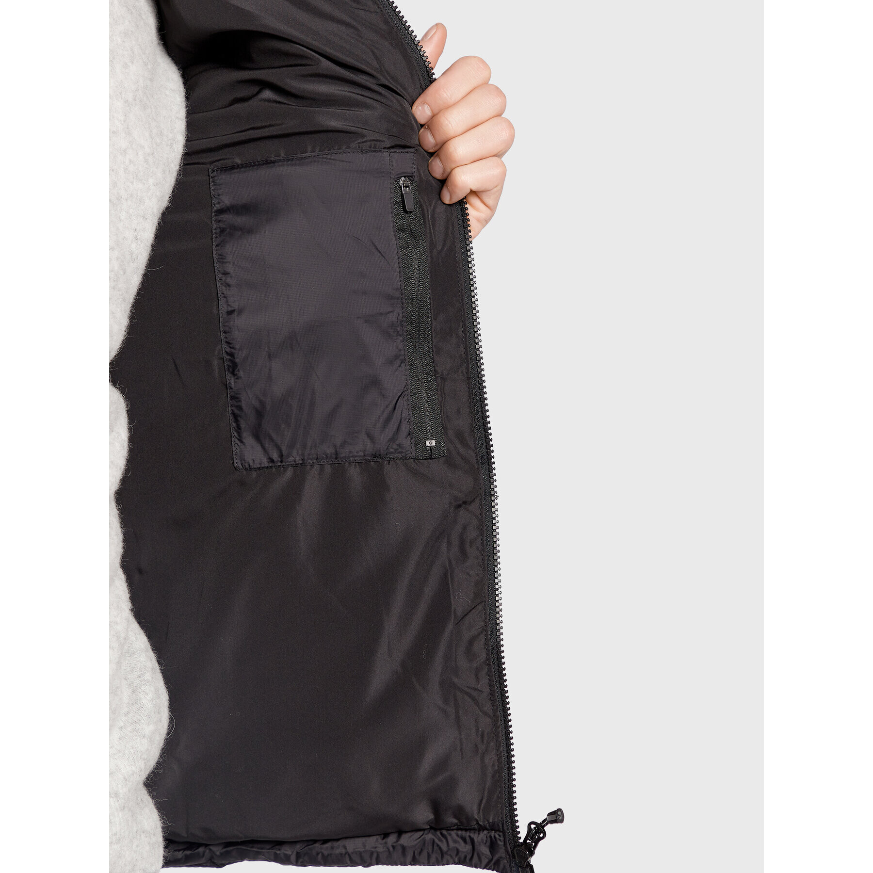 Lindbergh Geacă din puf 30-301093 Negru Regular Fit - Pled.ro